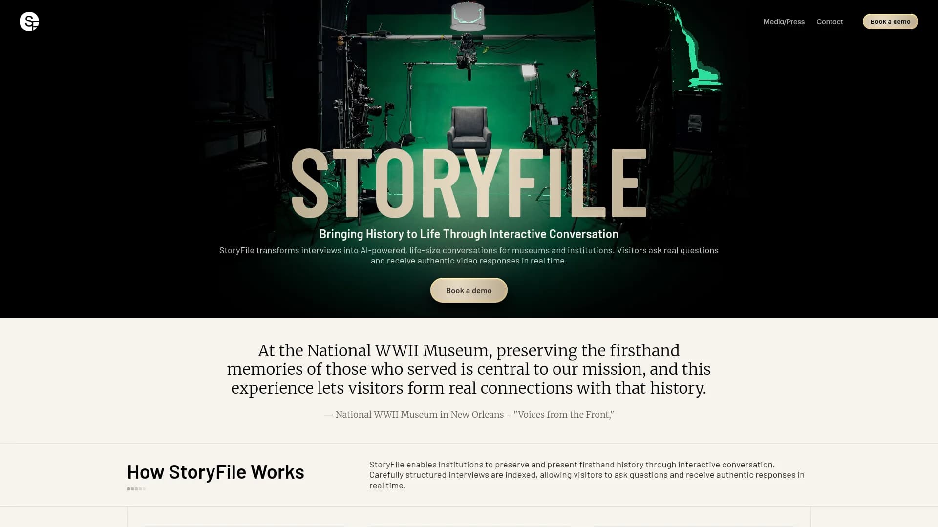 conversa-videos-that-talk-back homepage