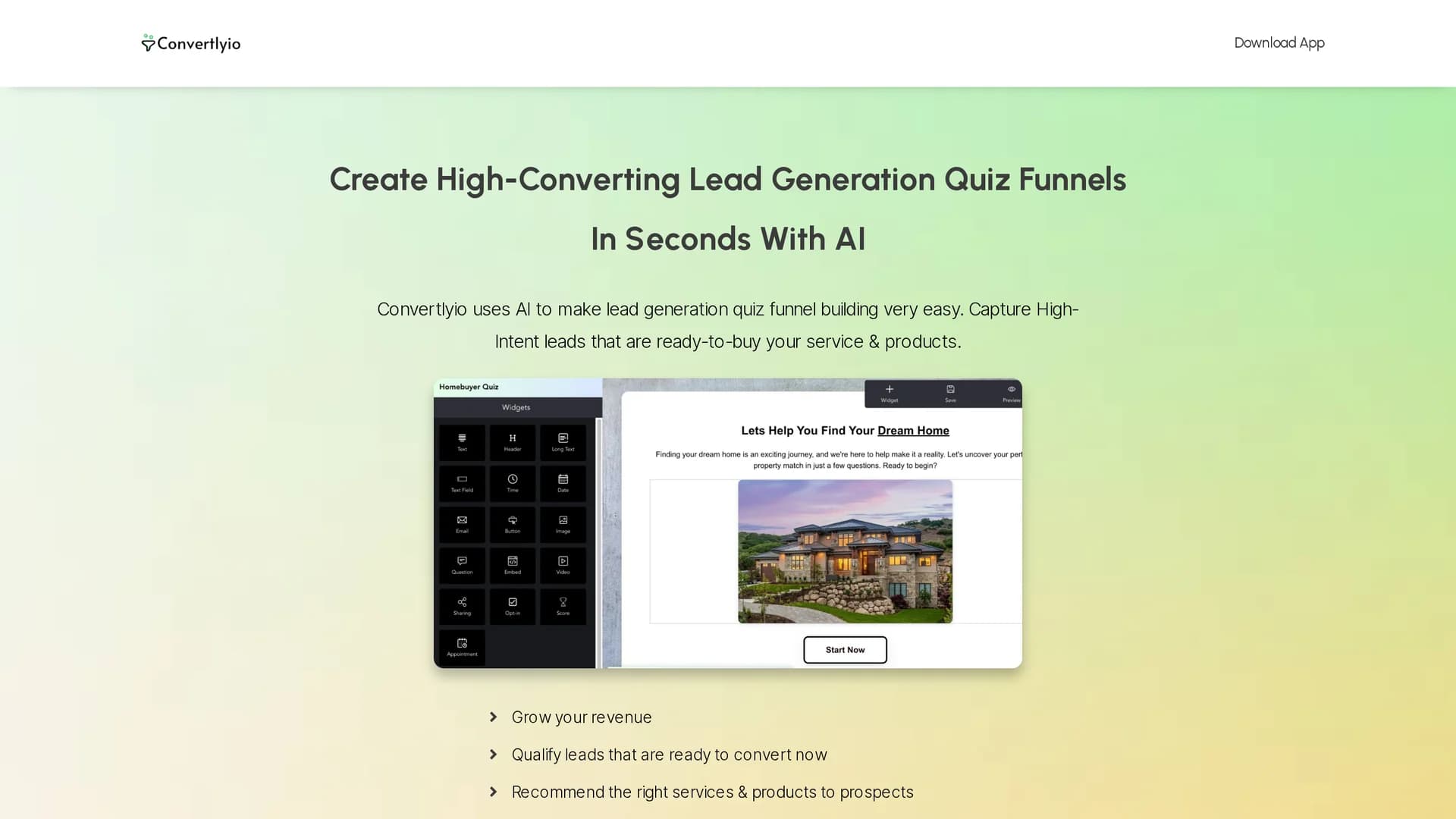 convertlyio homepage
