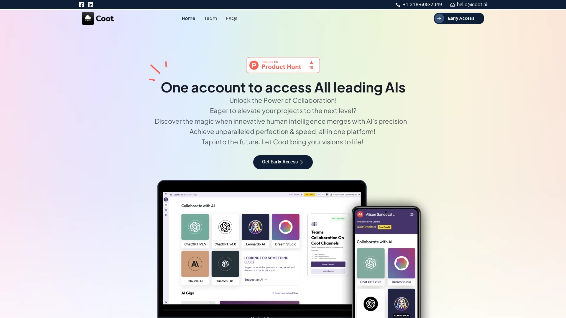 coot-ai homepage
