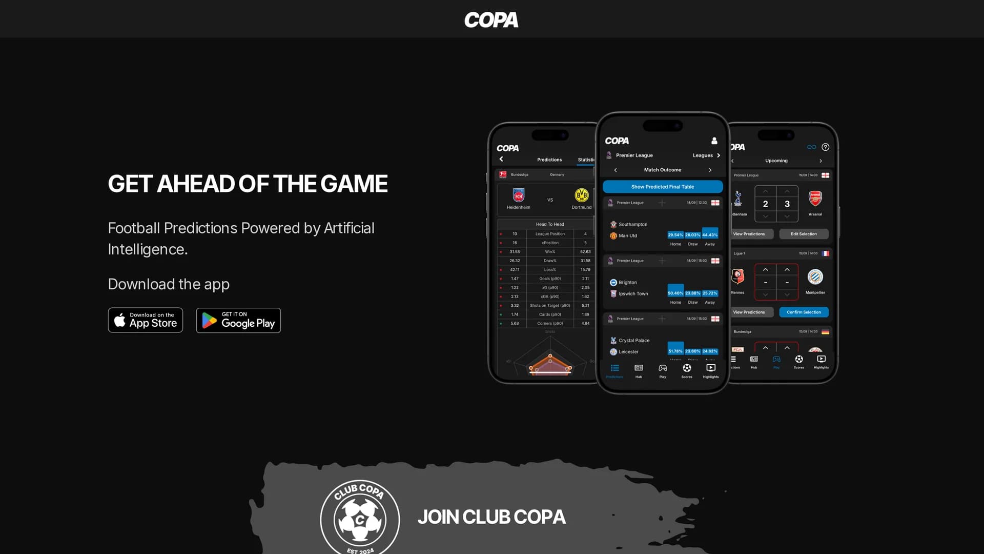 copa homepage