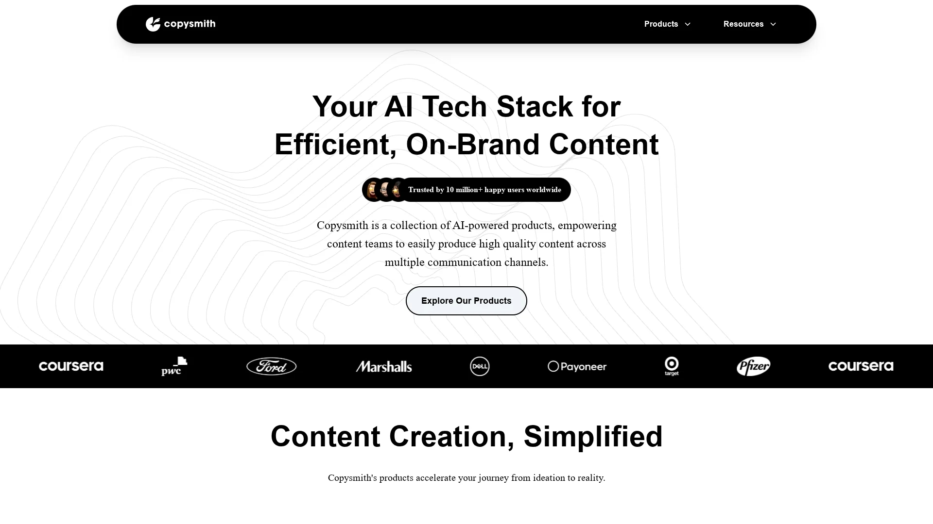 copysmith homepage