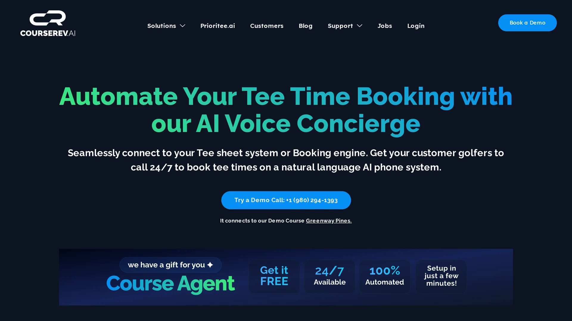 courserev homepage