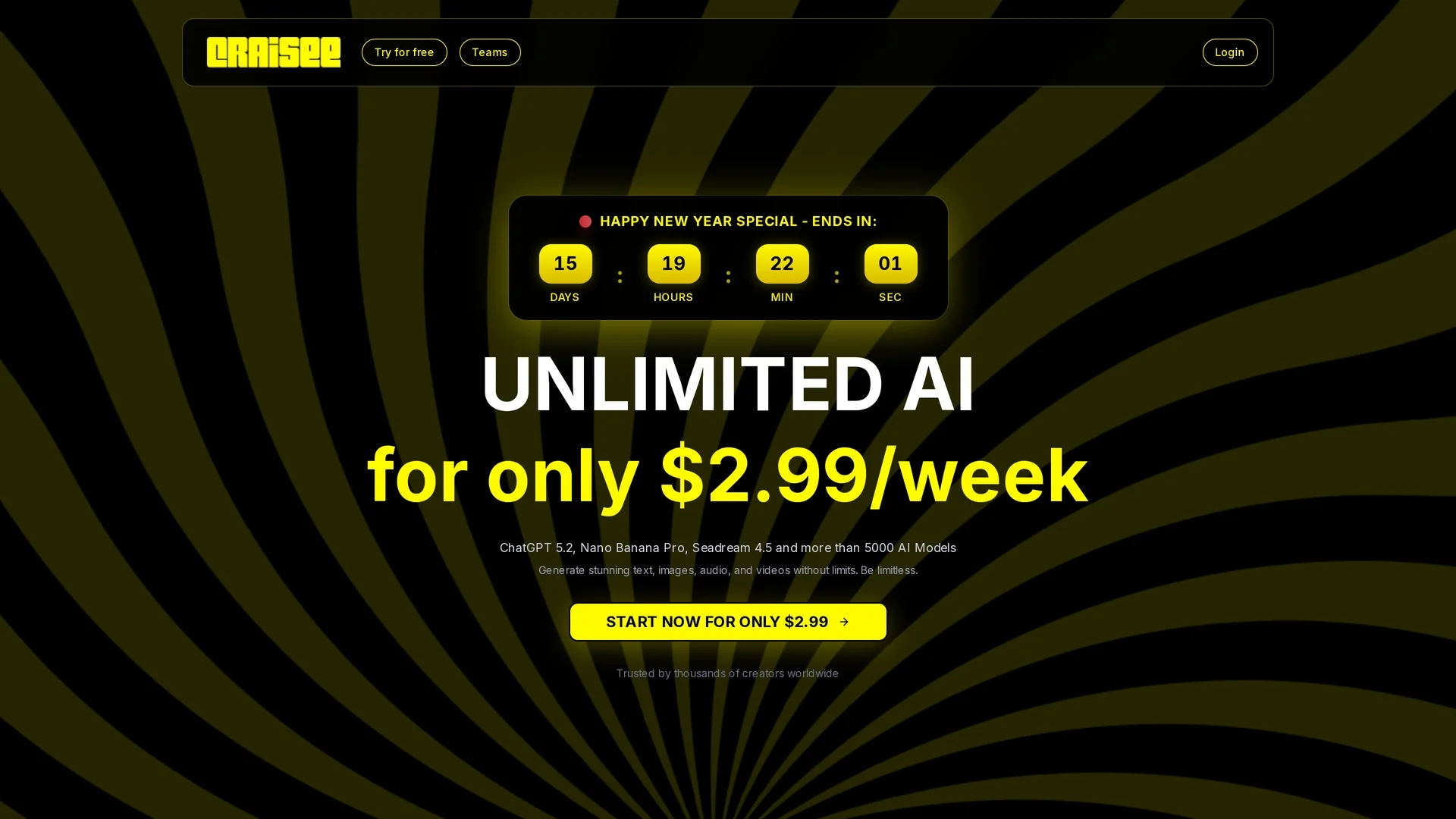 craisee homepage
