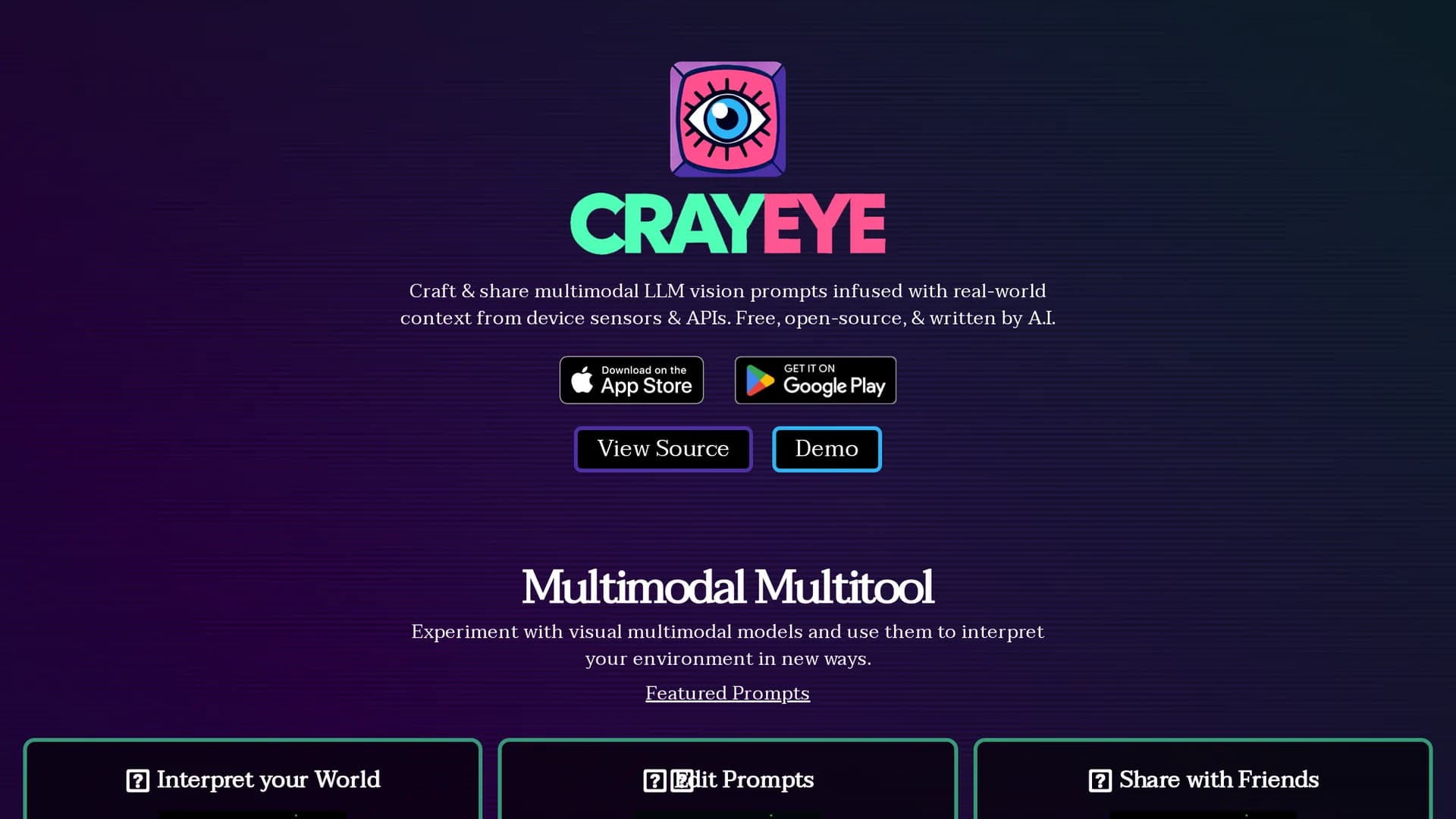 crayeye homepage