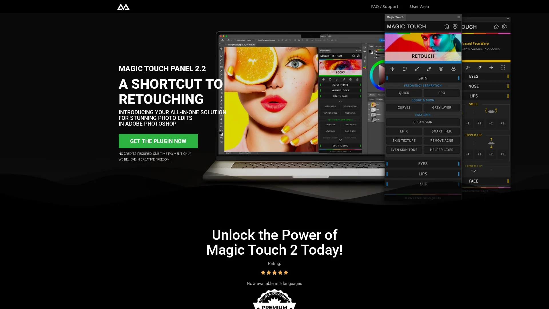 creative-magic-panel homepage