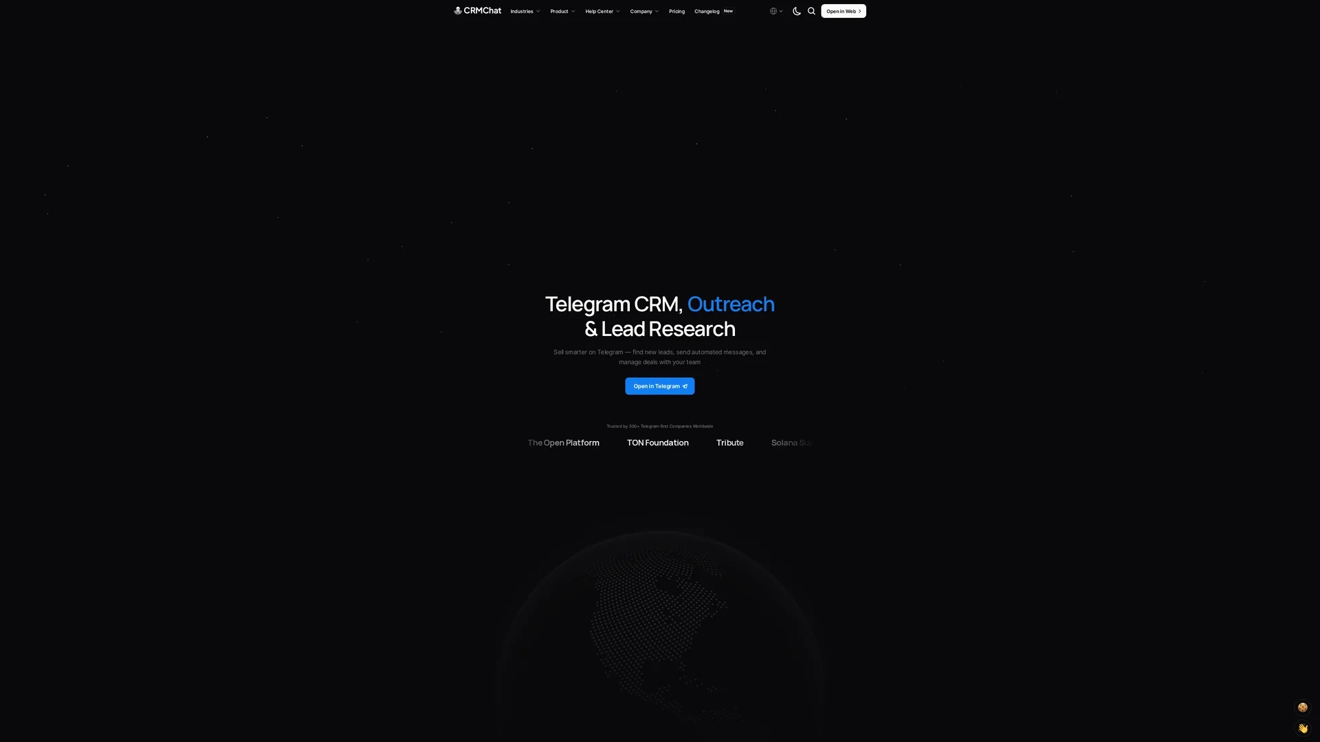 crm-chat homepage