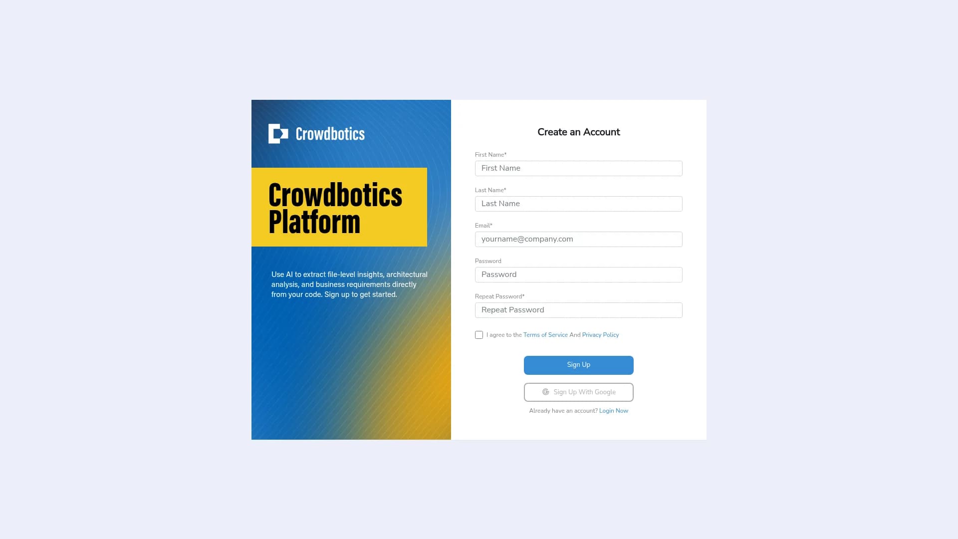 crowdbotics-prd-ai homepage