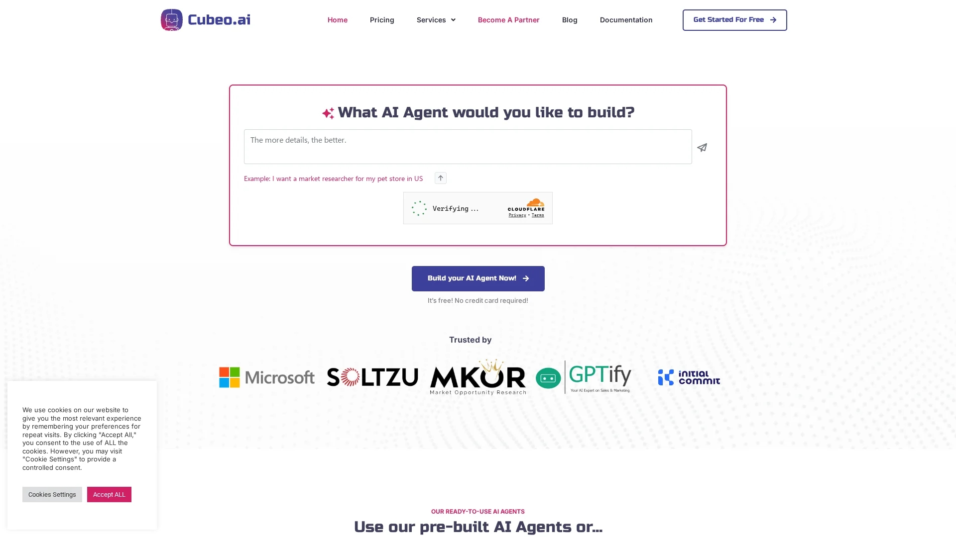 cubeo-ai homepage