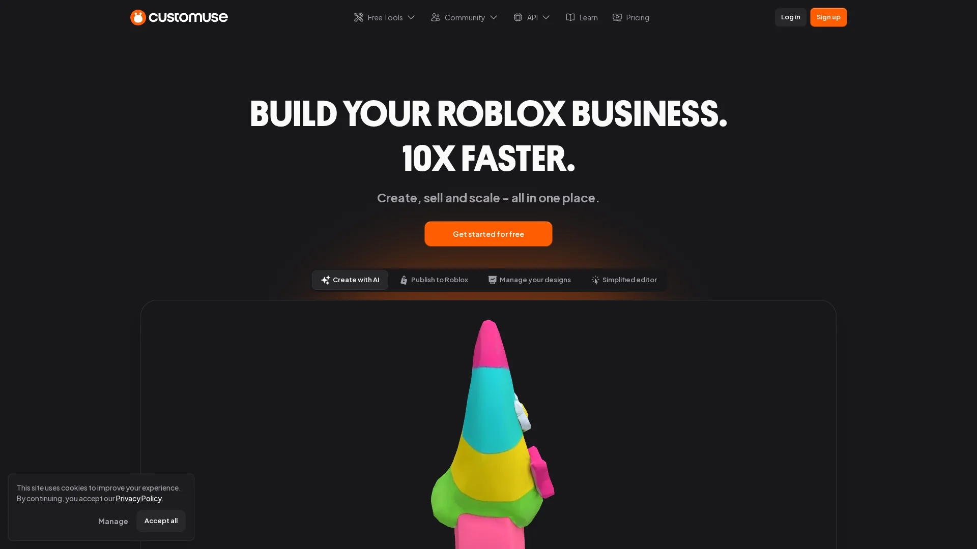 customuse homepage