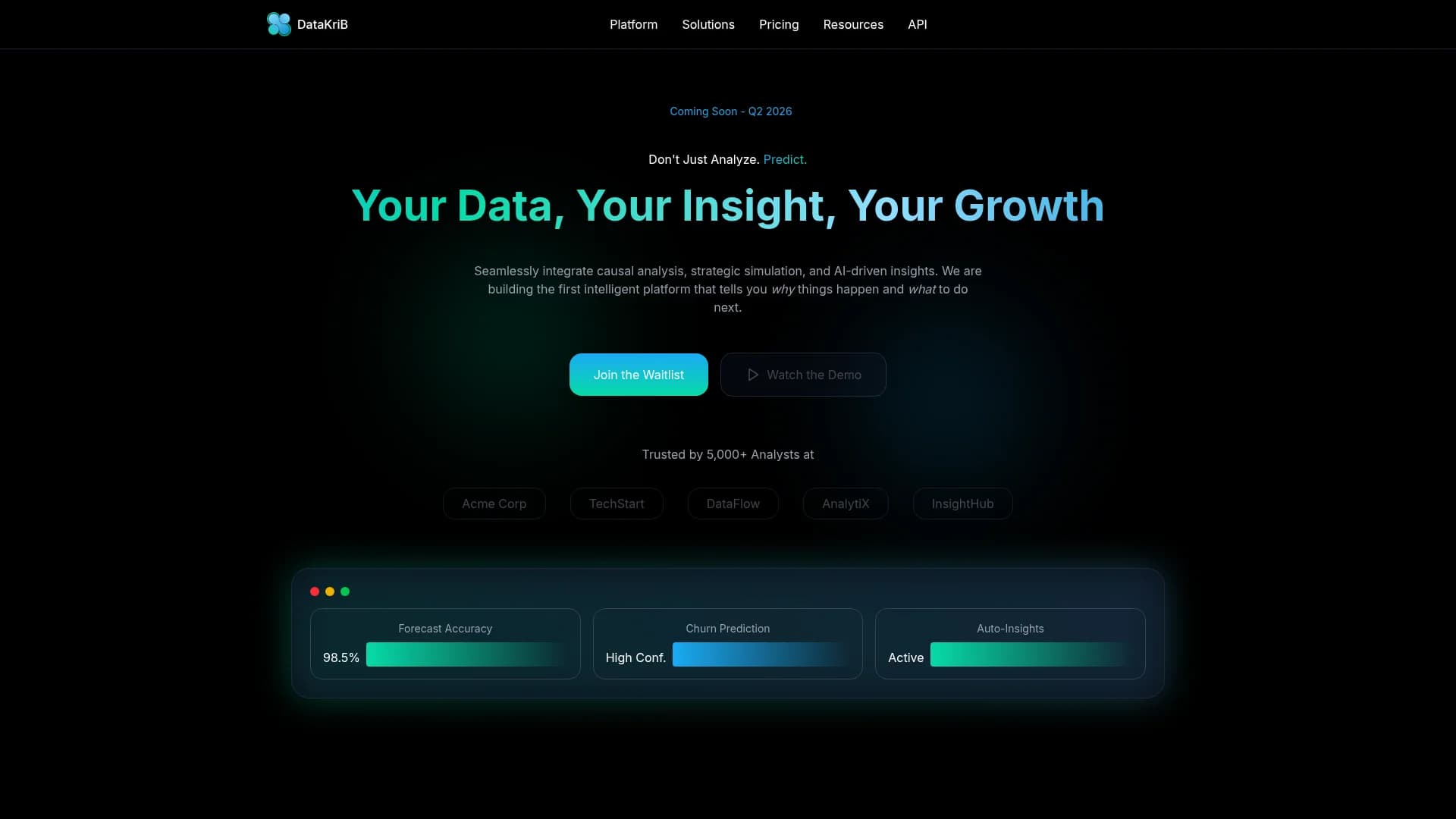 datakrib homepage