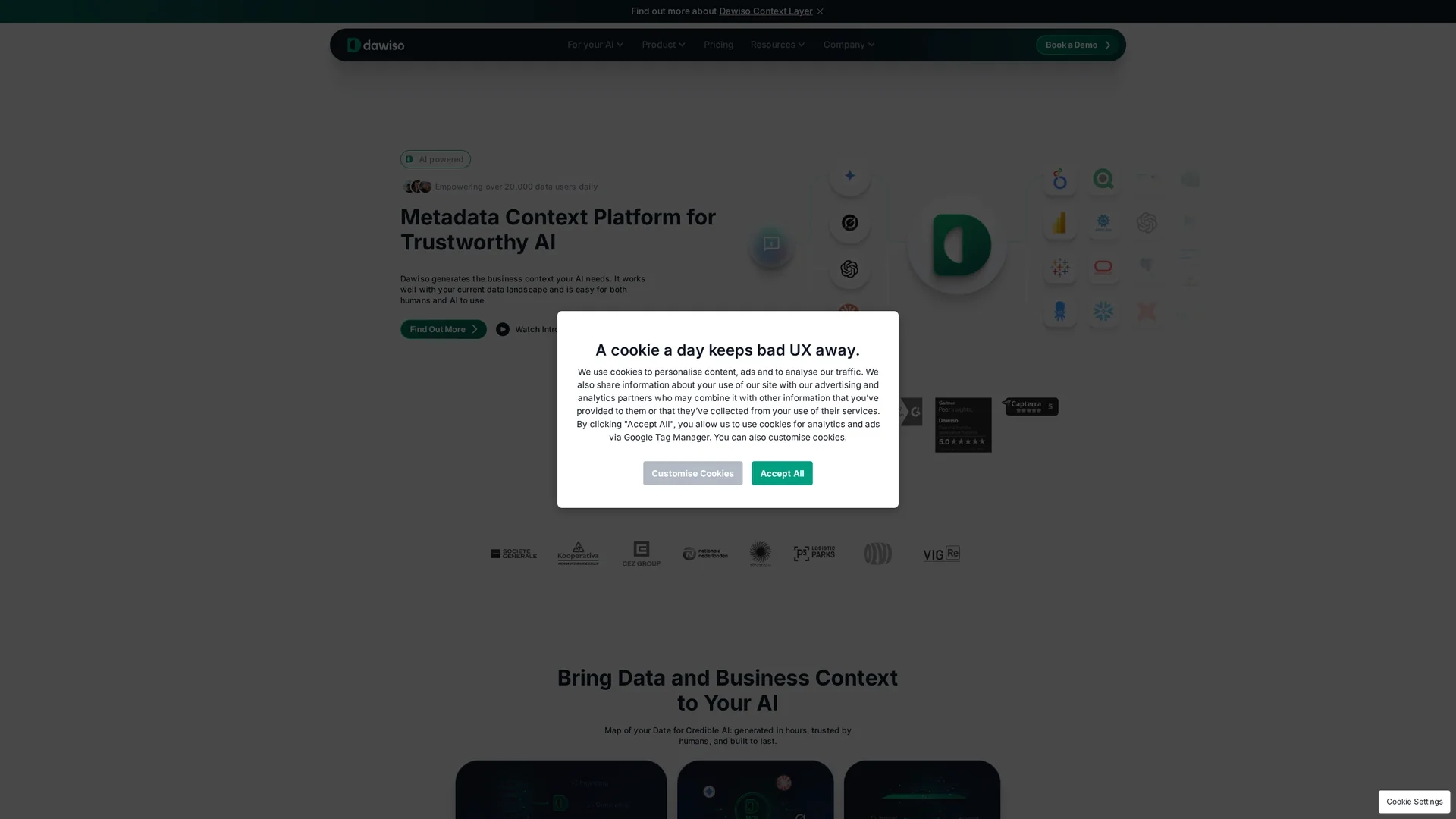dawiso homepage