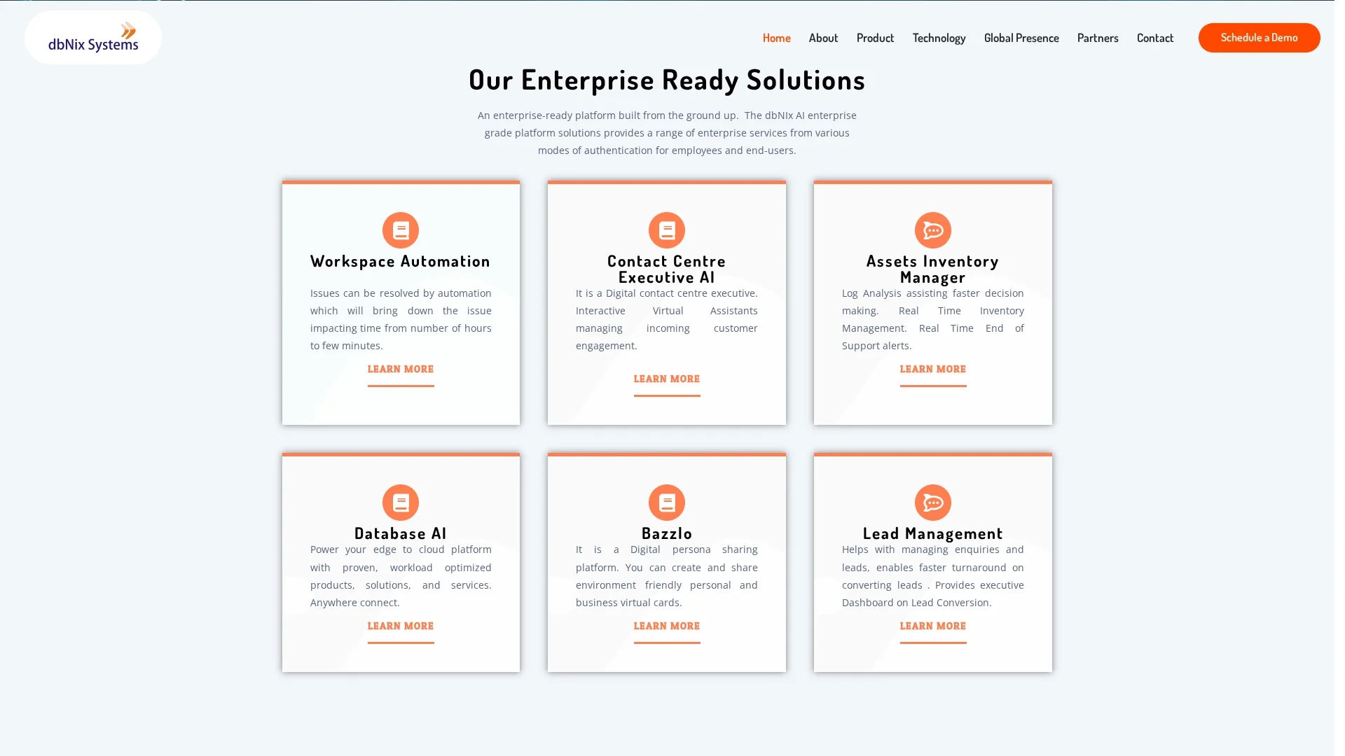 dbnix-ai homepage