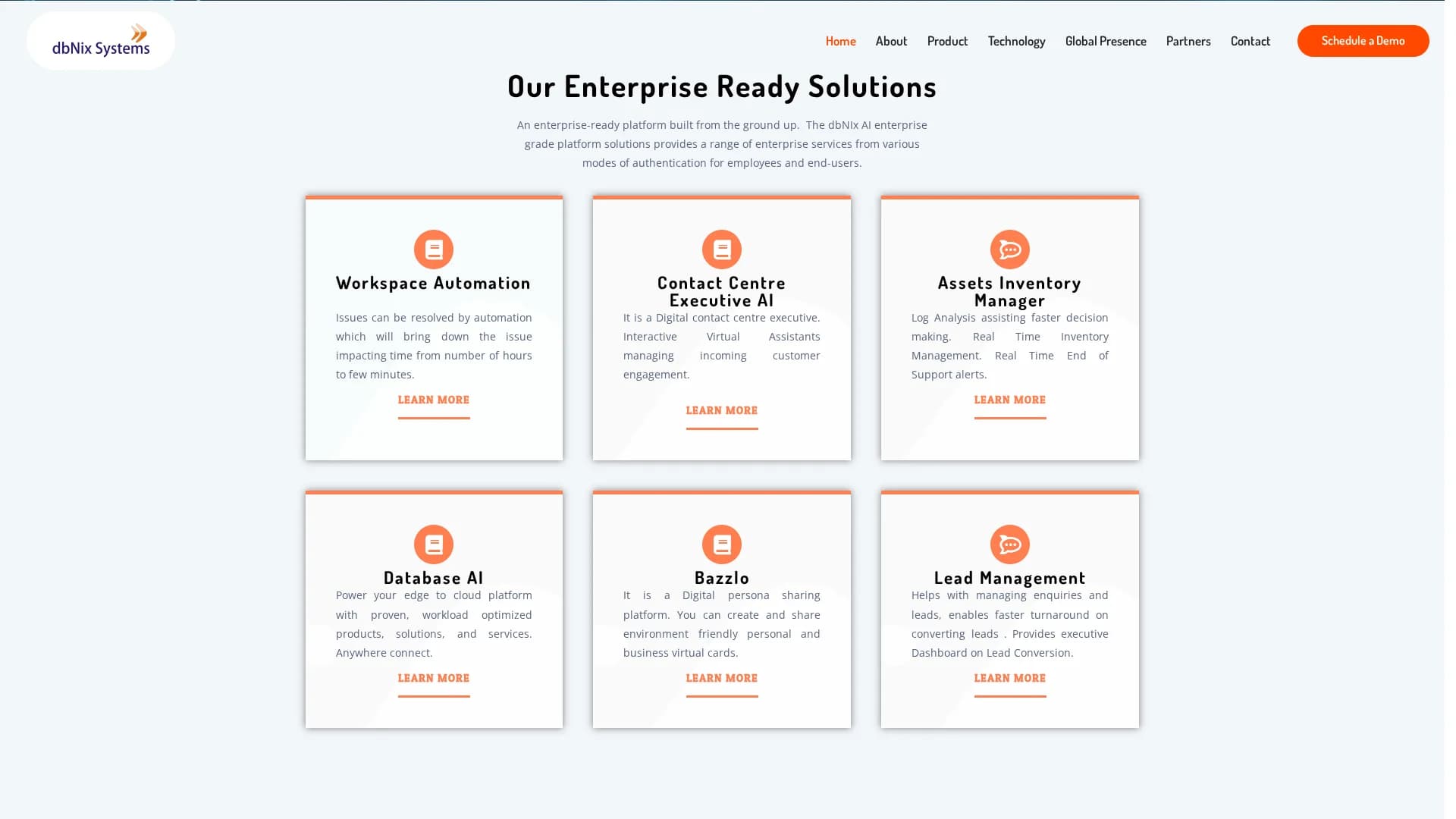 dbnix-ai homepage