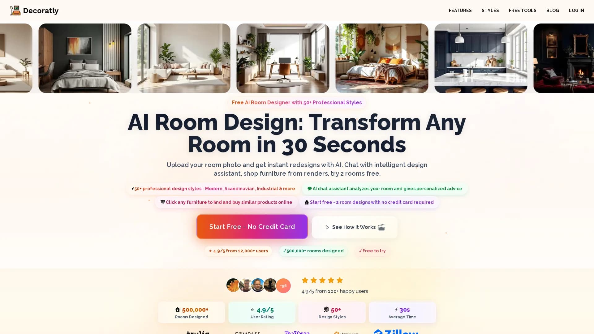 decoractly-com homepage