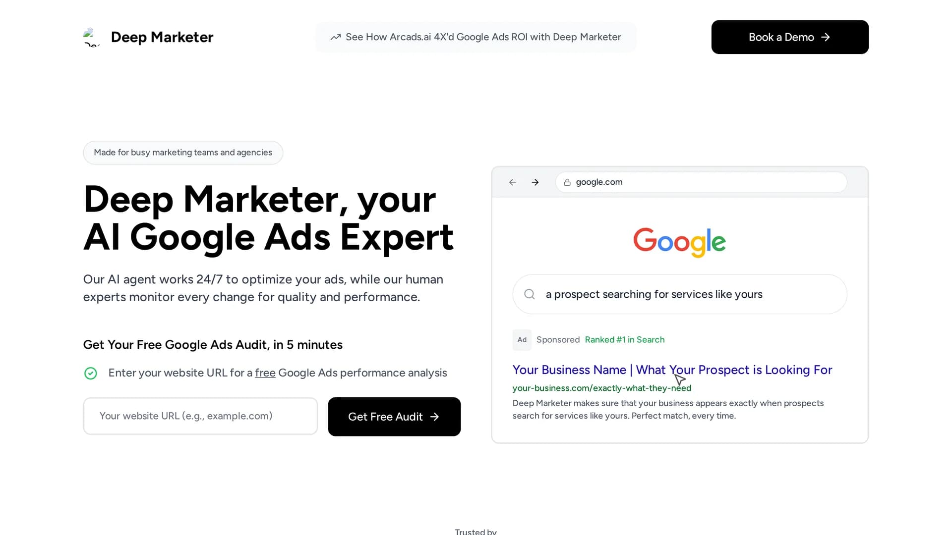 deep-marketer homepage