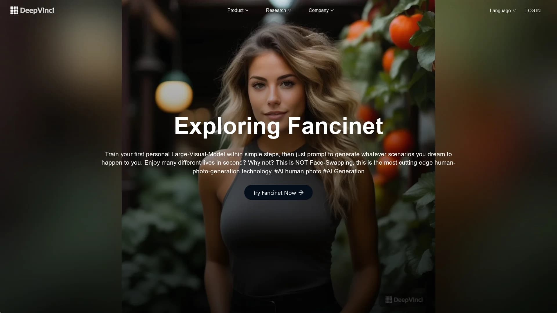 deepvinci homepage