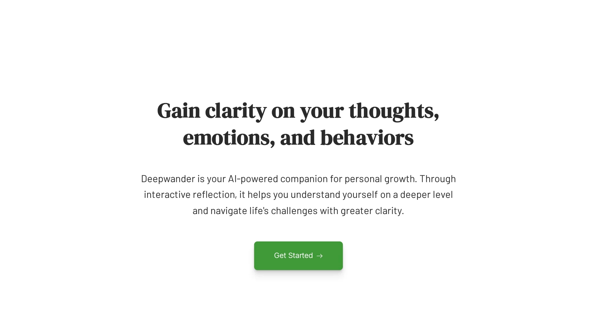 deepwander homepage