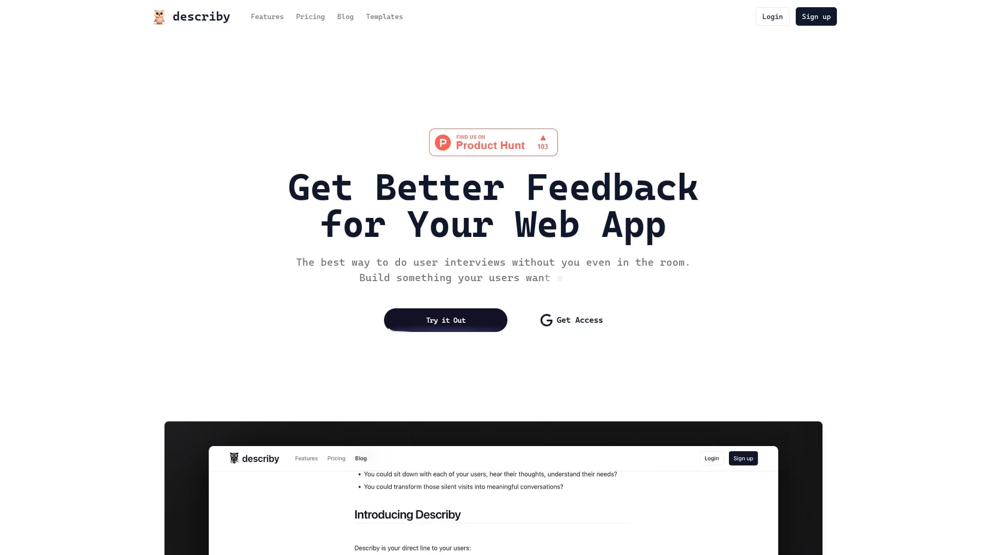 describy homepage