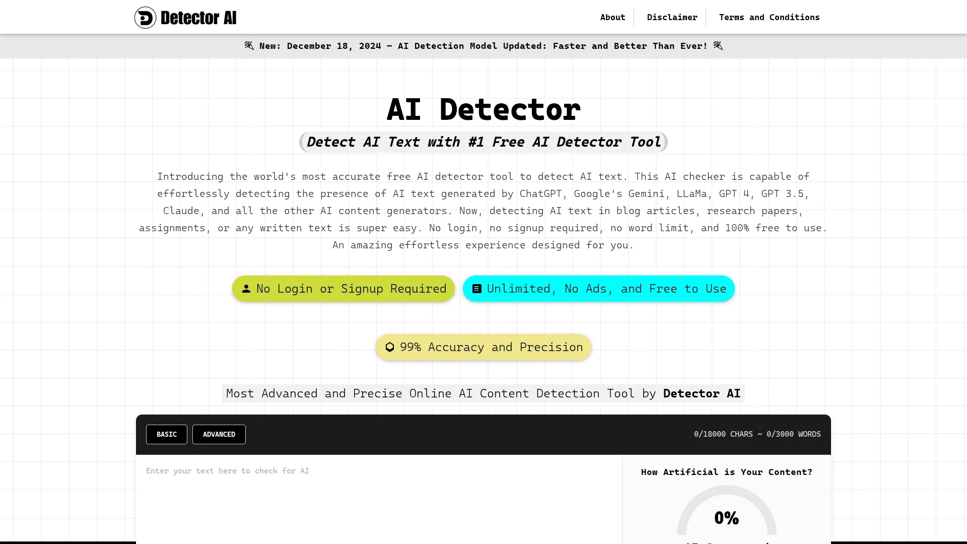 detector-ai-io homepage