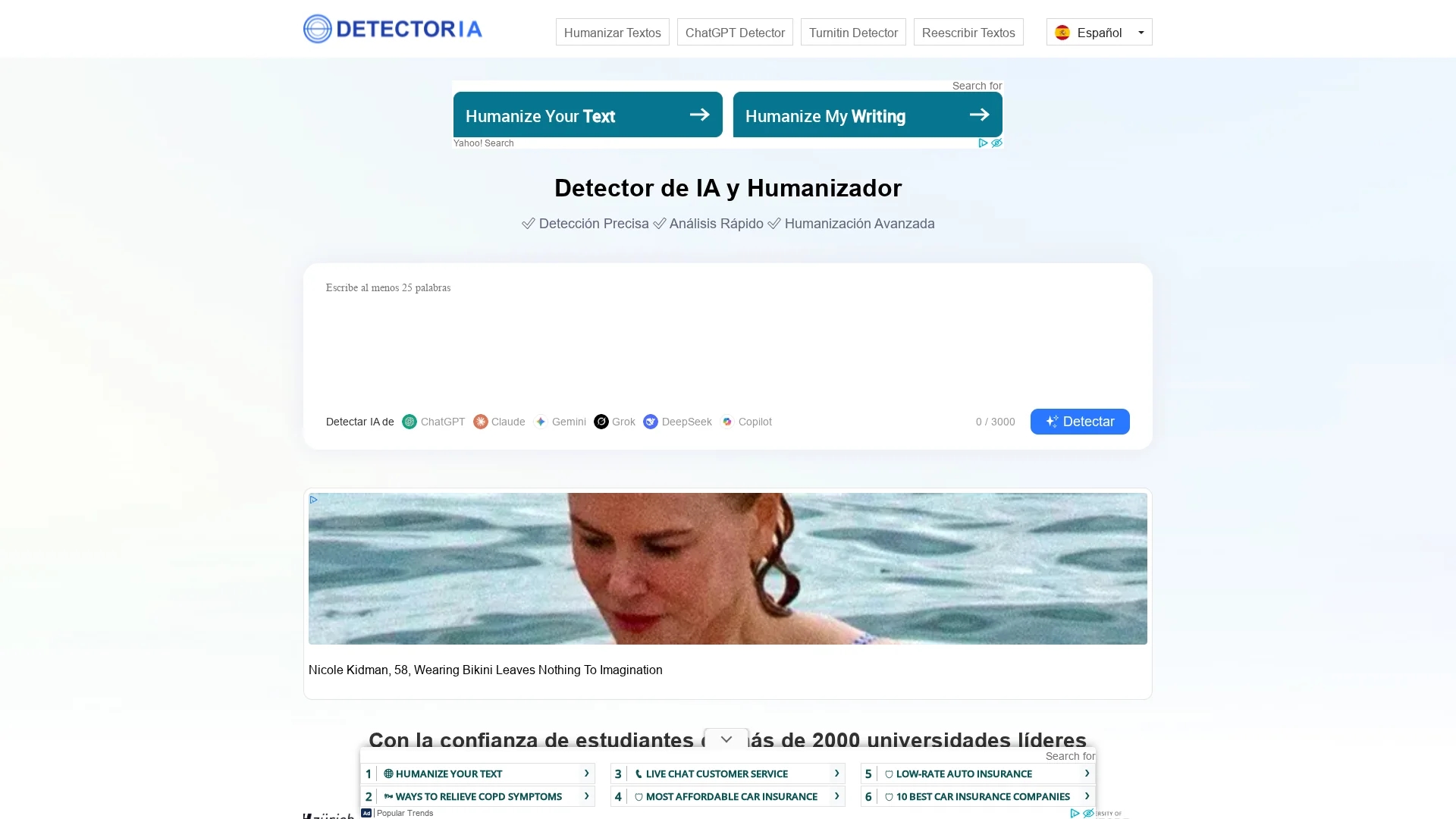 detectordeia homepage
