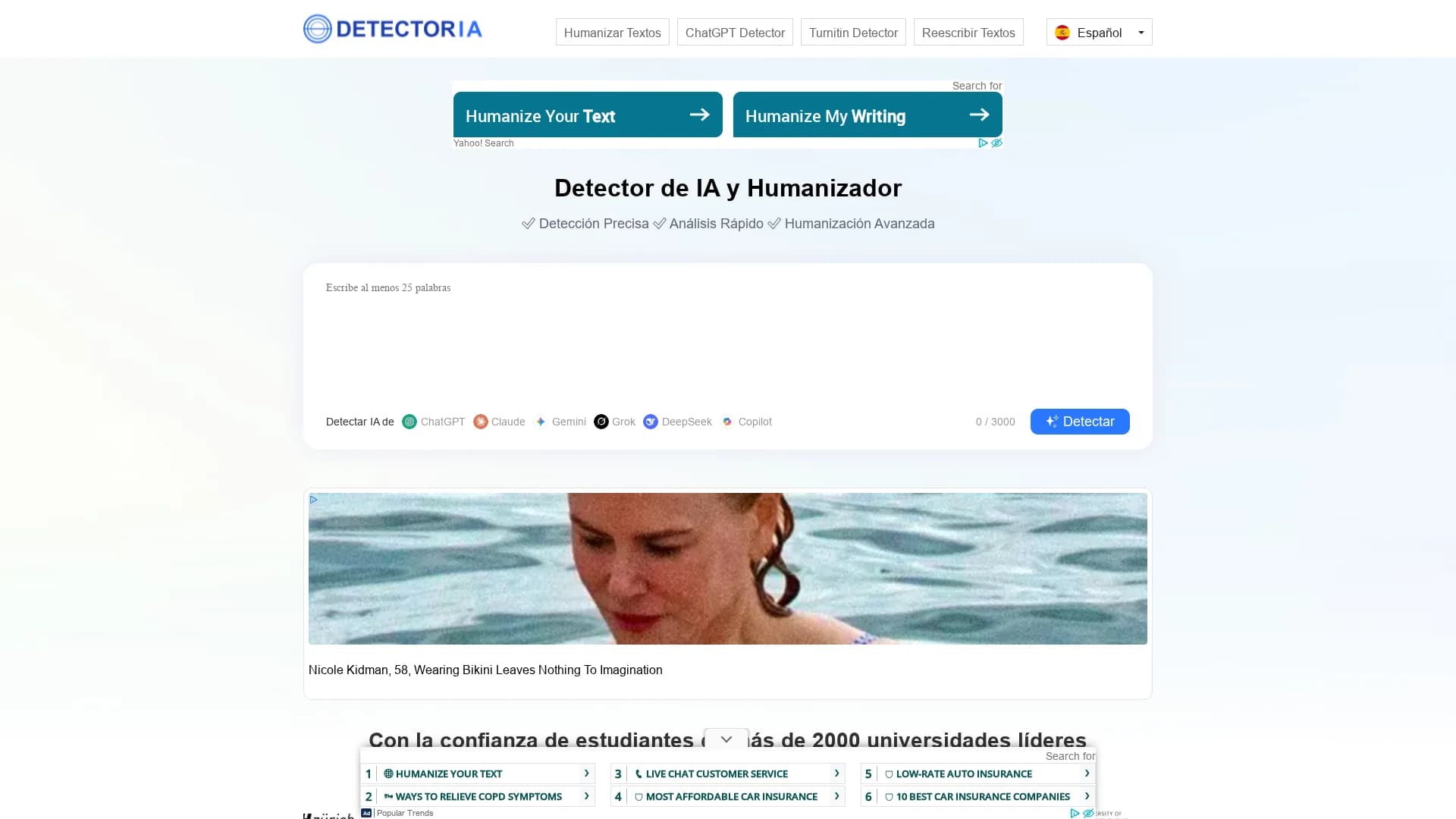 detectordeia homepage
