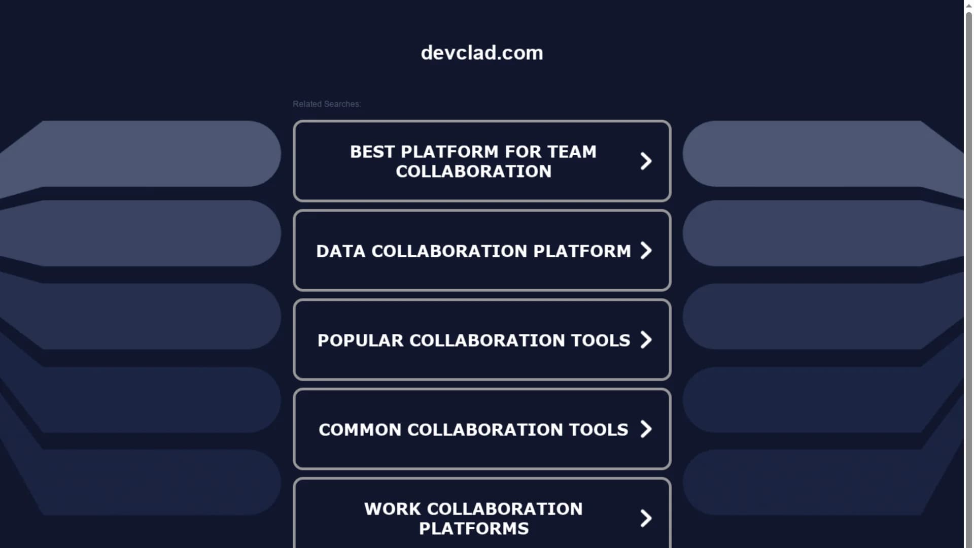 devclad homepage