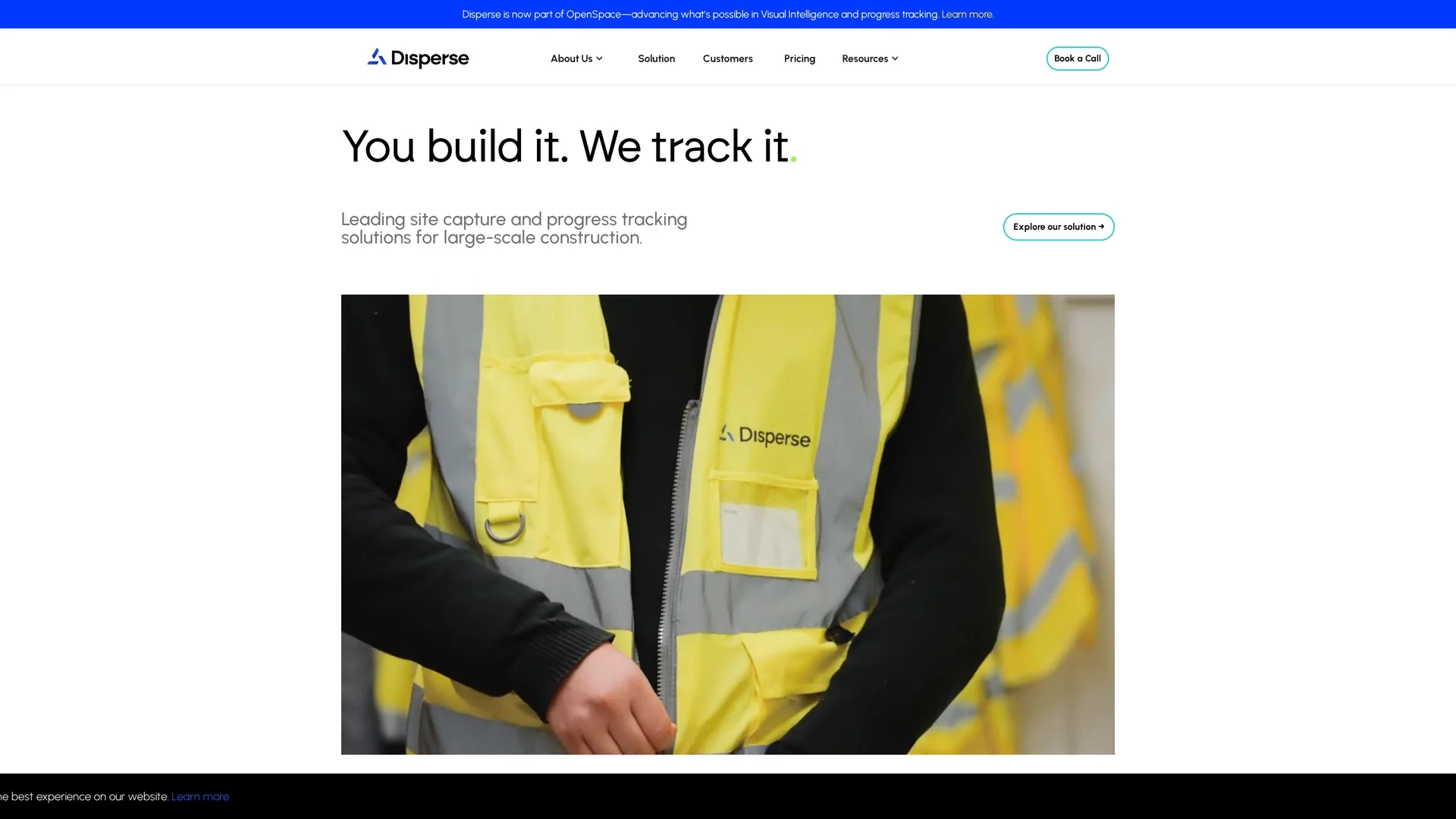 disperse homepage