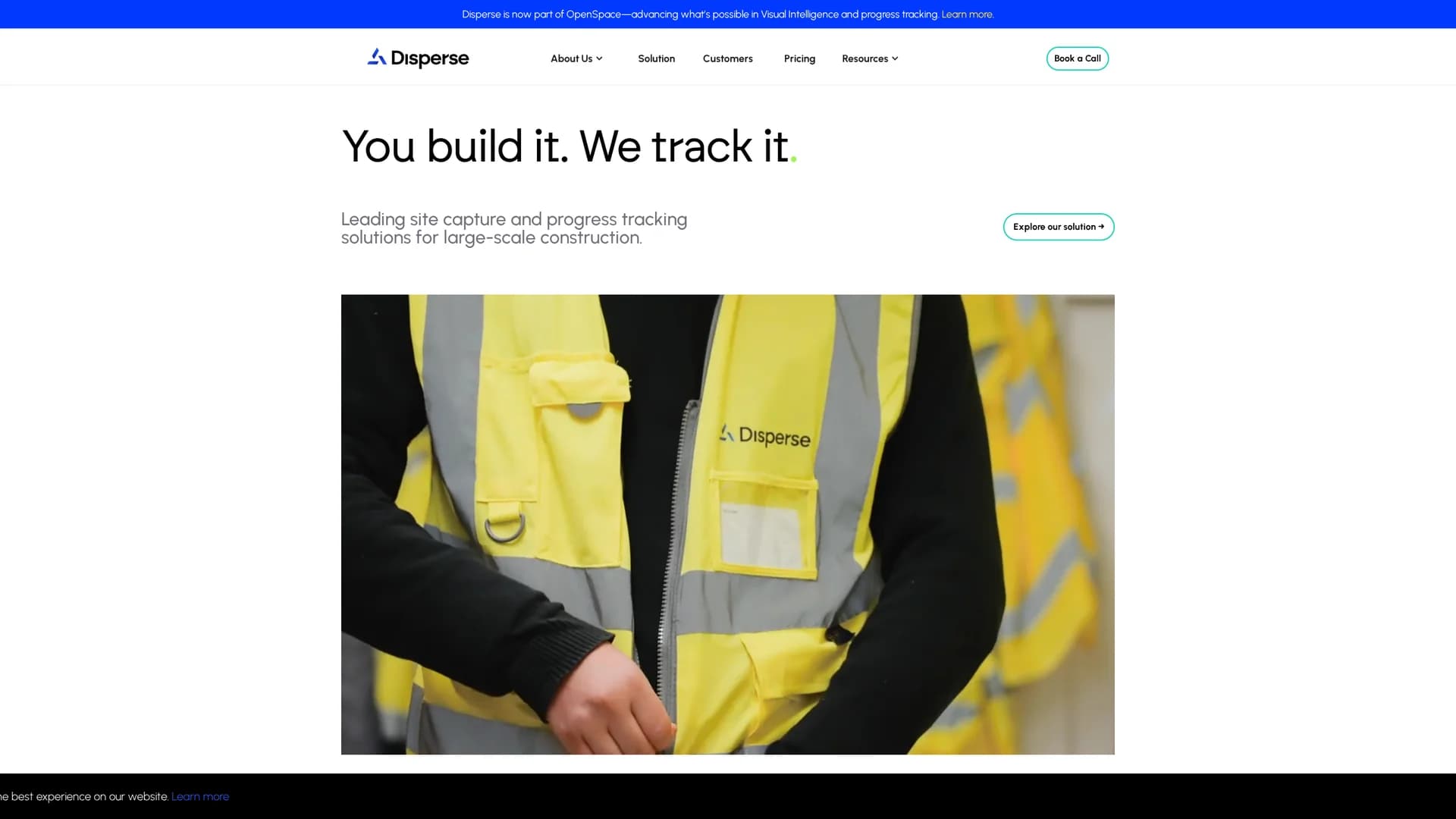 disperse homepage