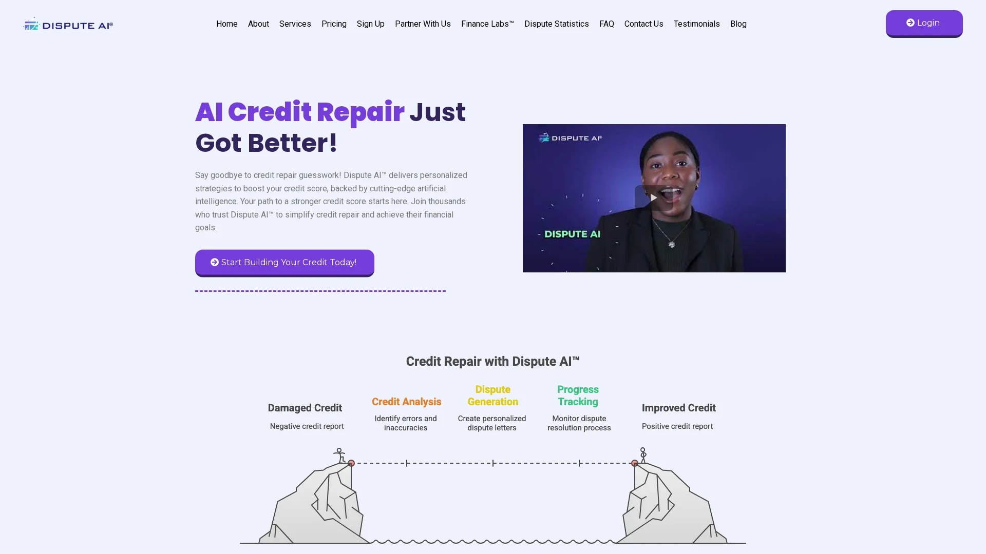 dispute-ai homepage