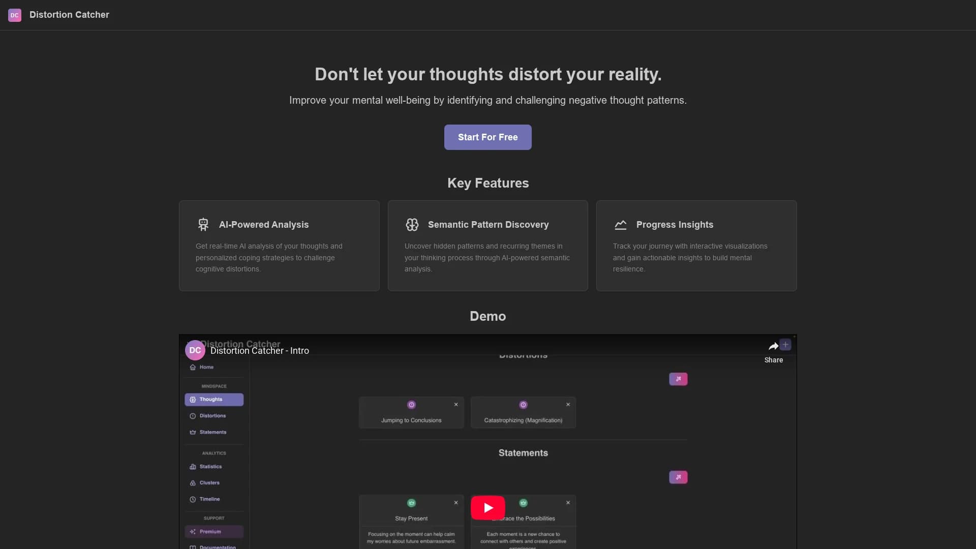 distortion-catcher homepage