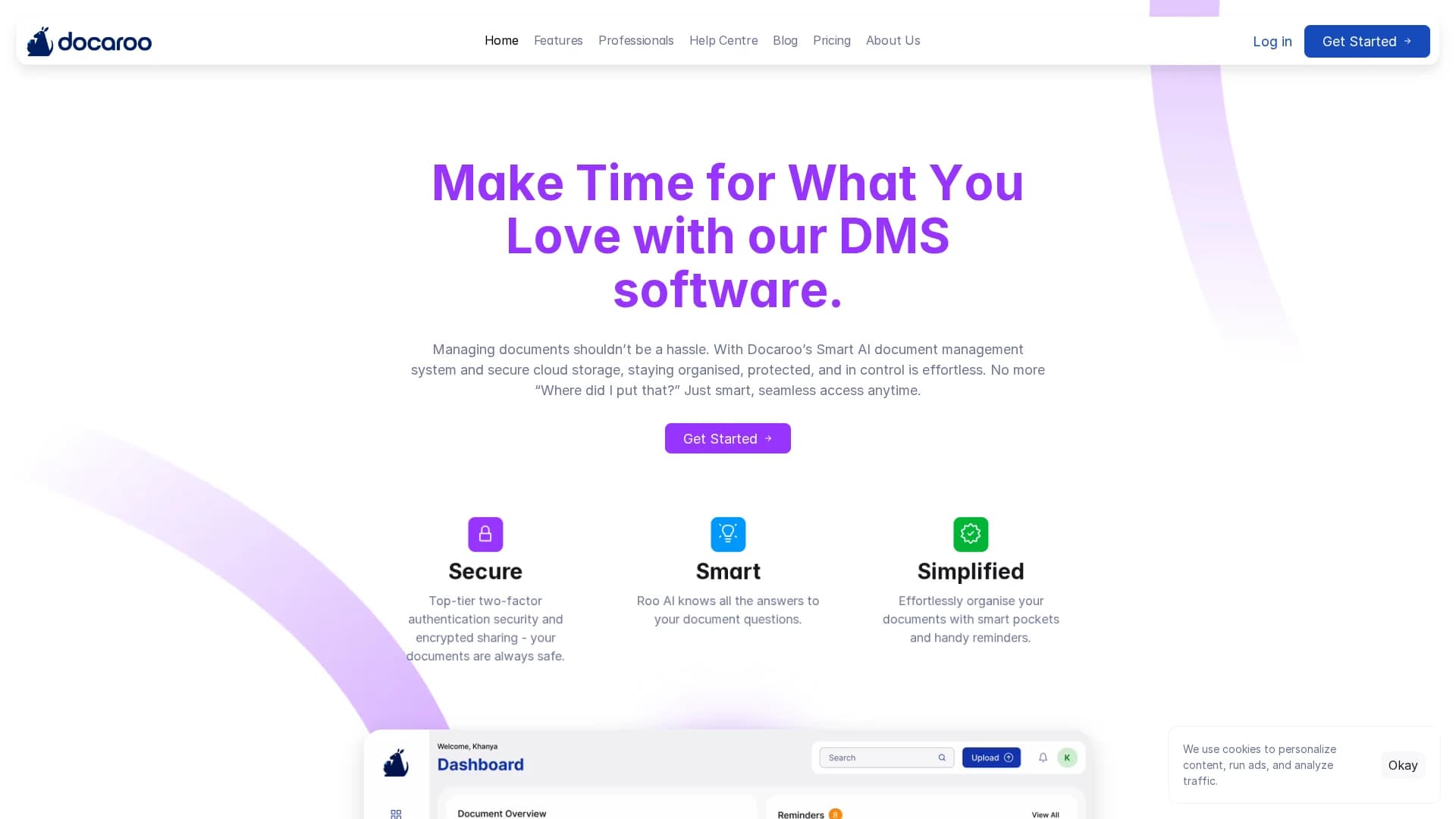 docaroo-ai homepage