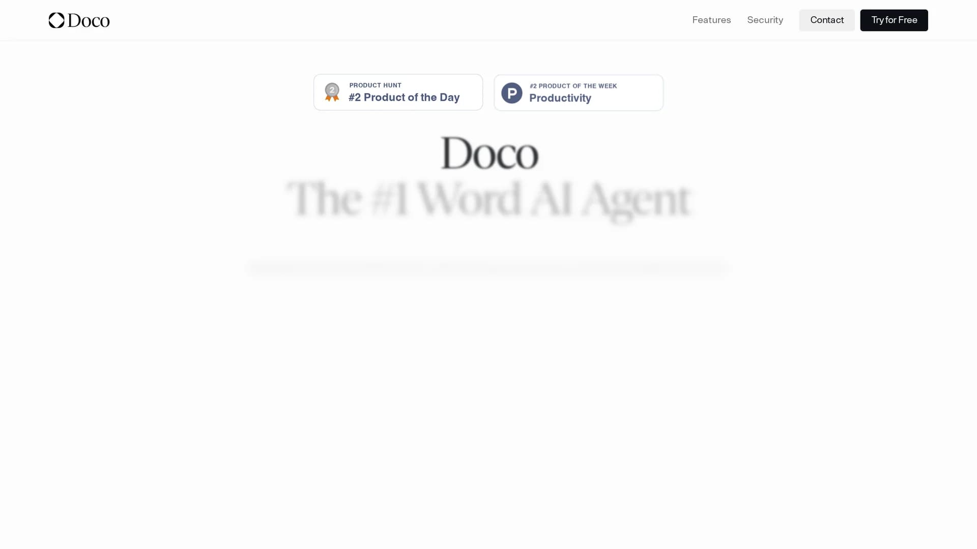 doco homepage