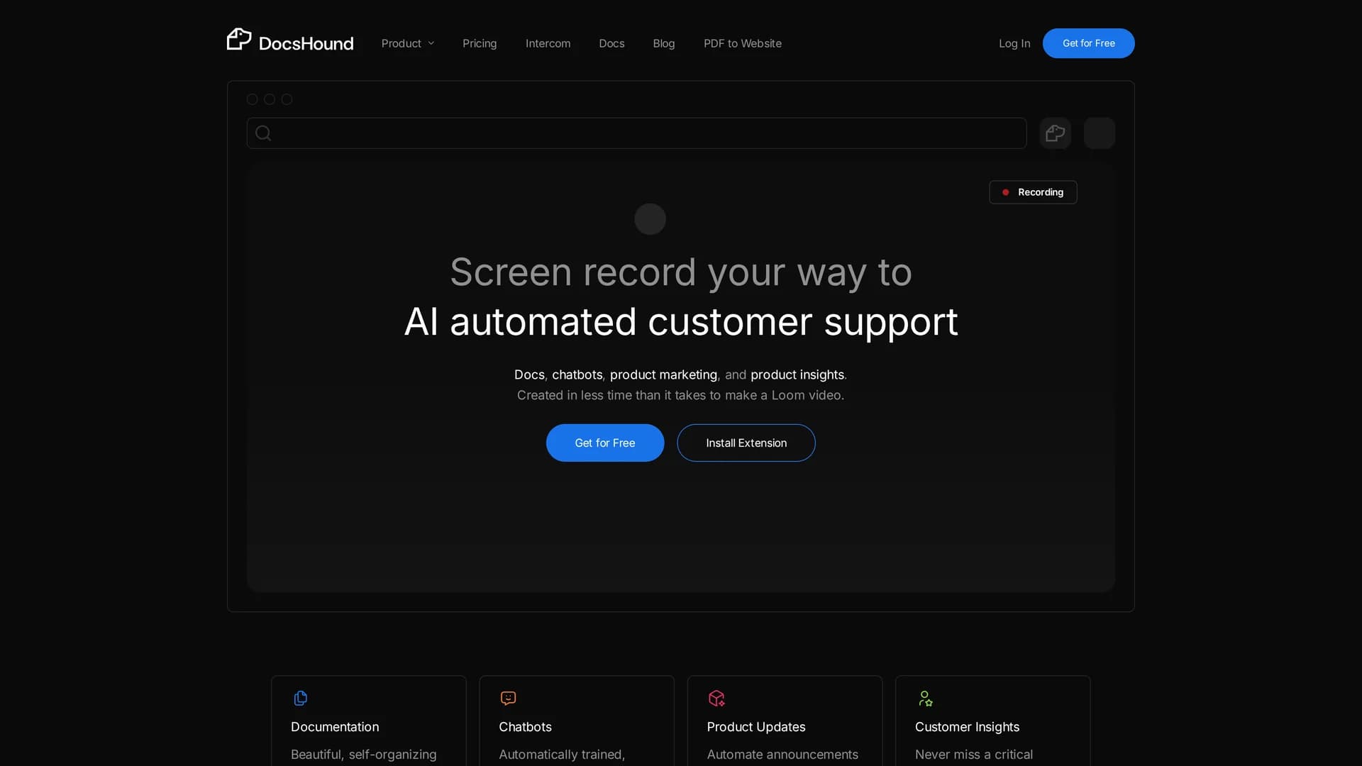 docshound homepage