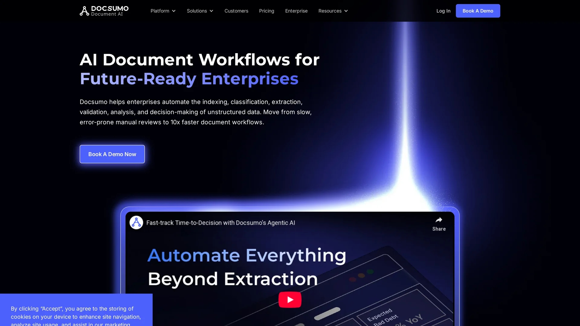 docsumo homepage