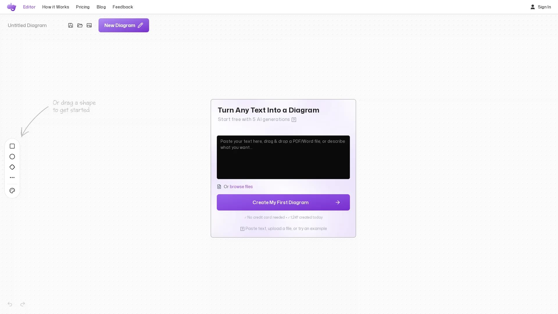 docugram homepage
