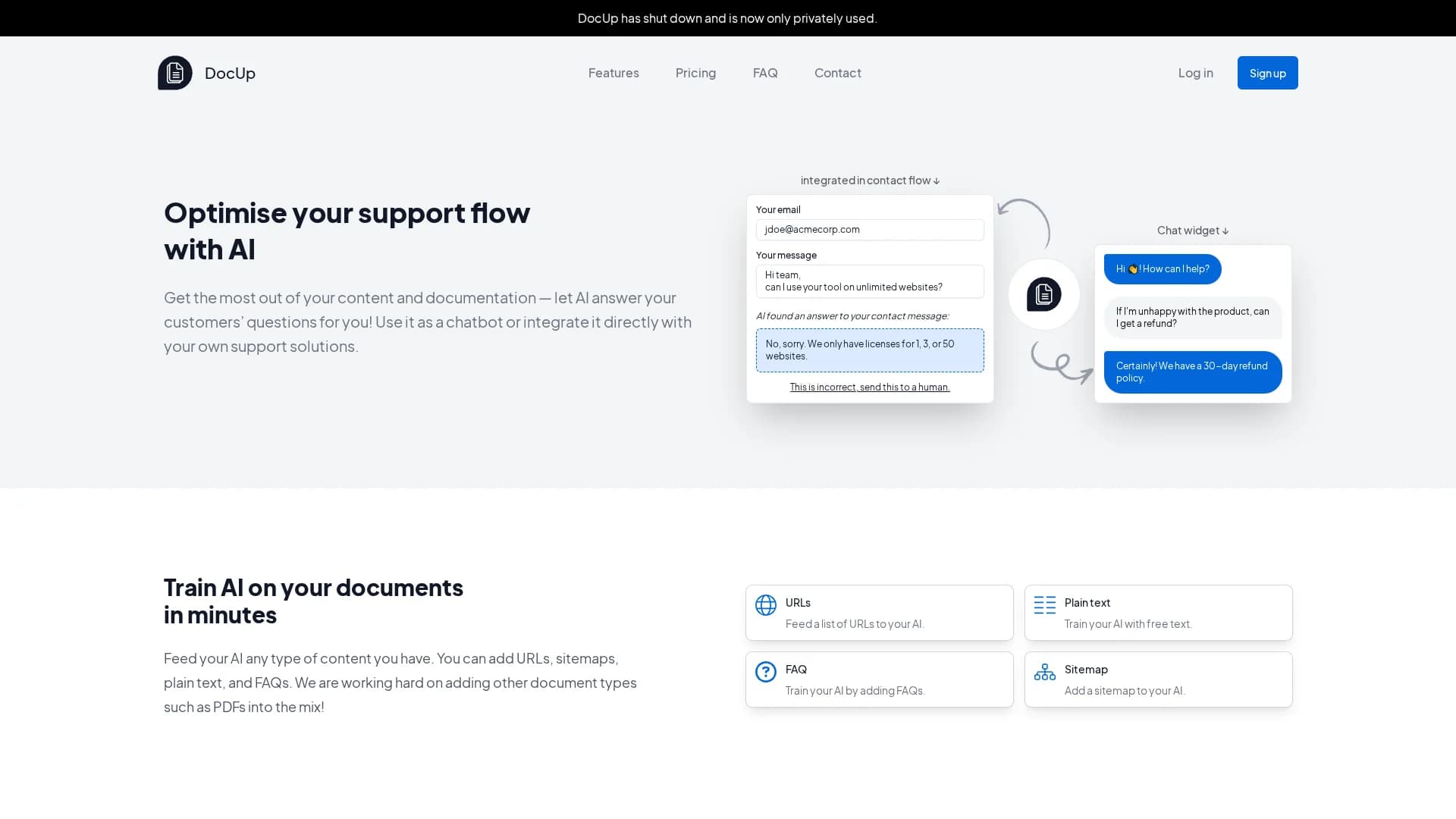docup homepage