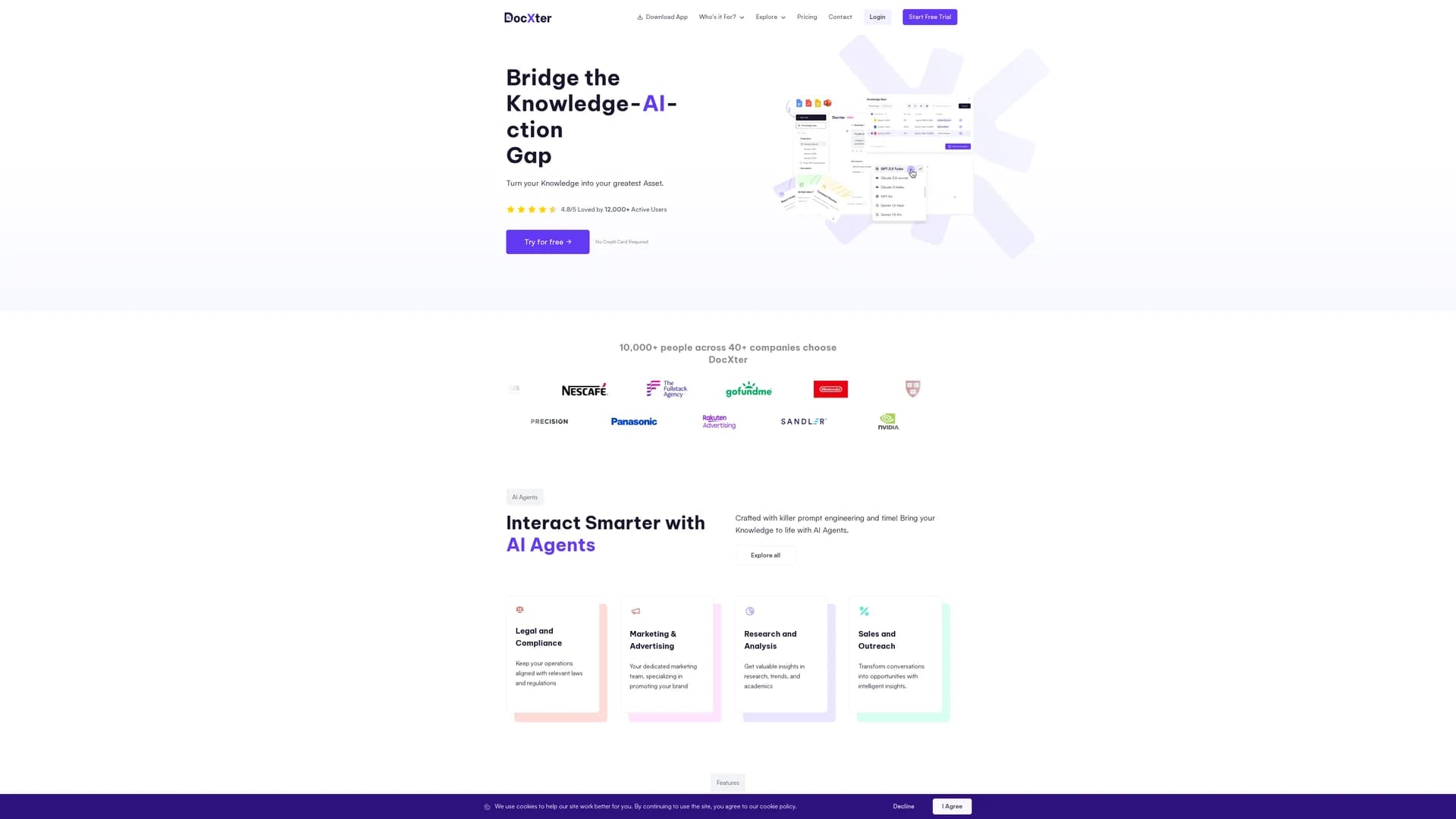 docxter homepage