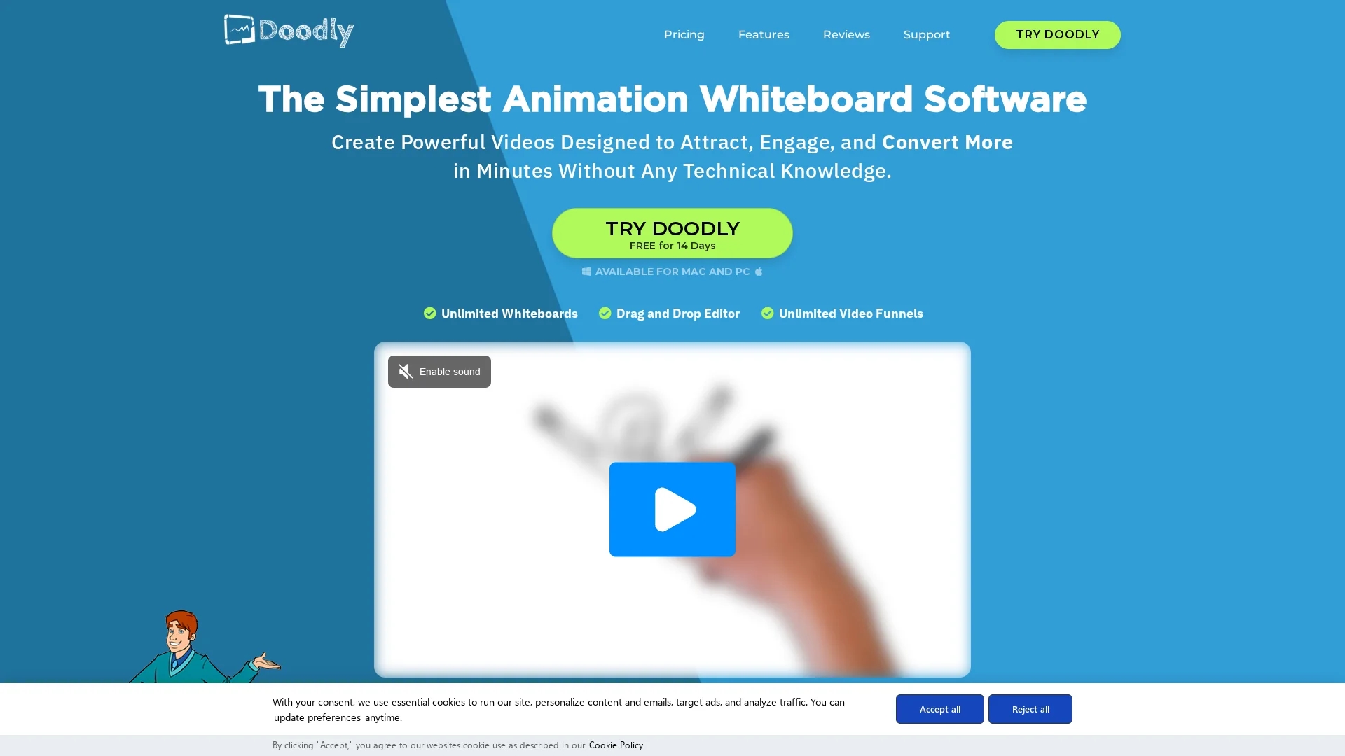 doodly homepage