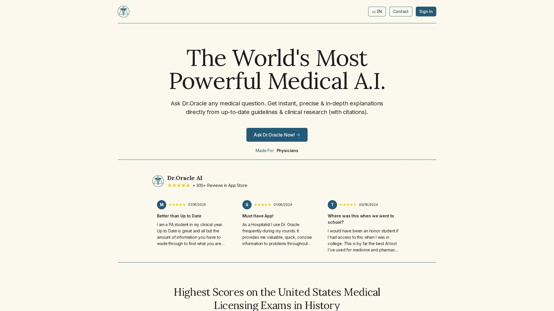 dr-oracle homepage