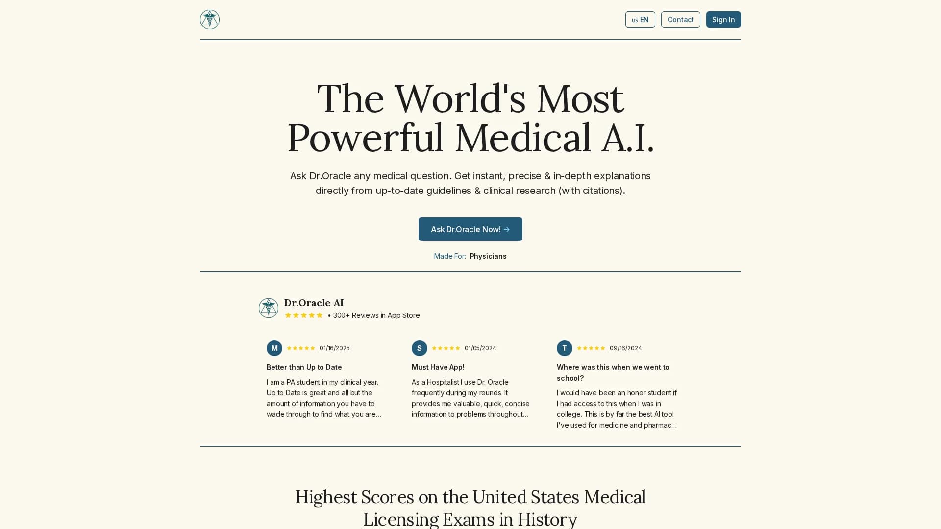 dr-oracle homepage