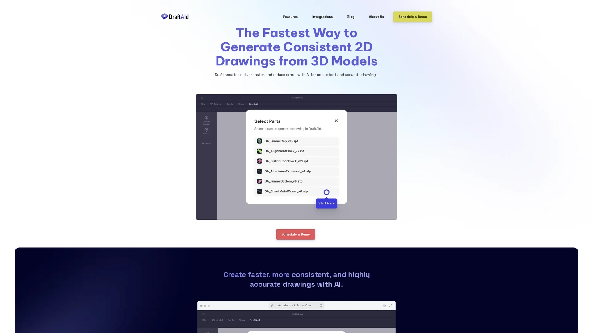 draftaid homepage