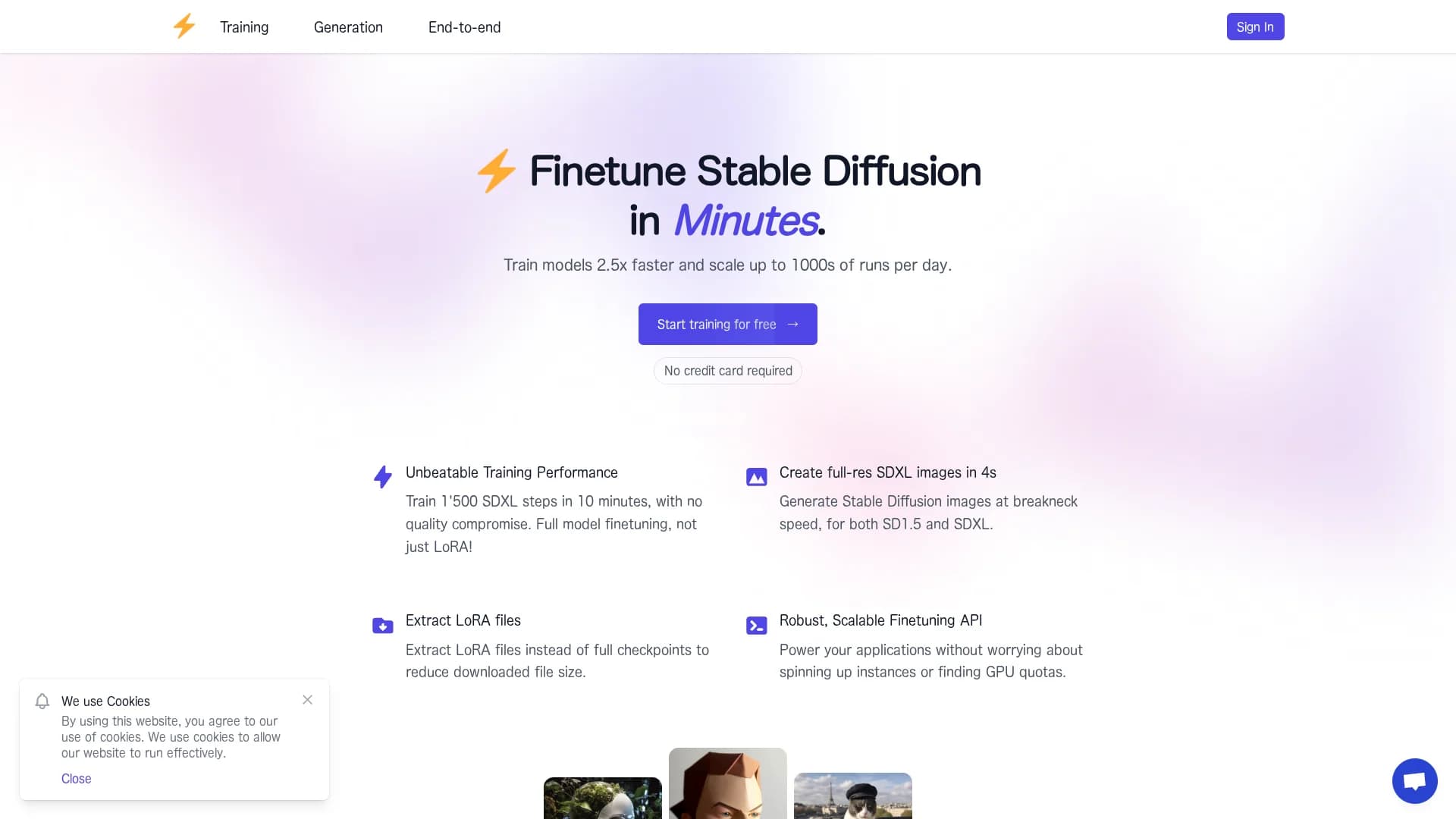 dreamlook-ai homepage