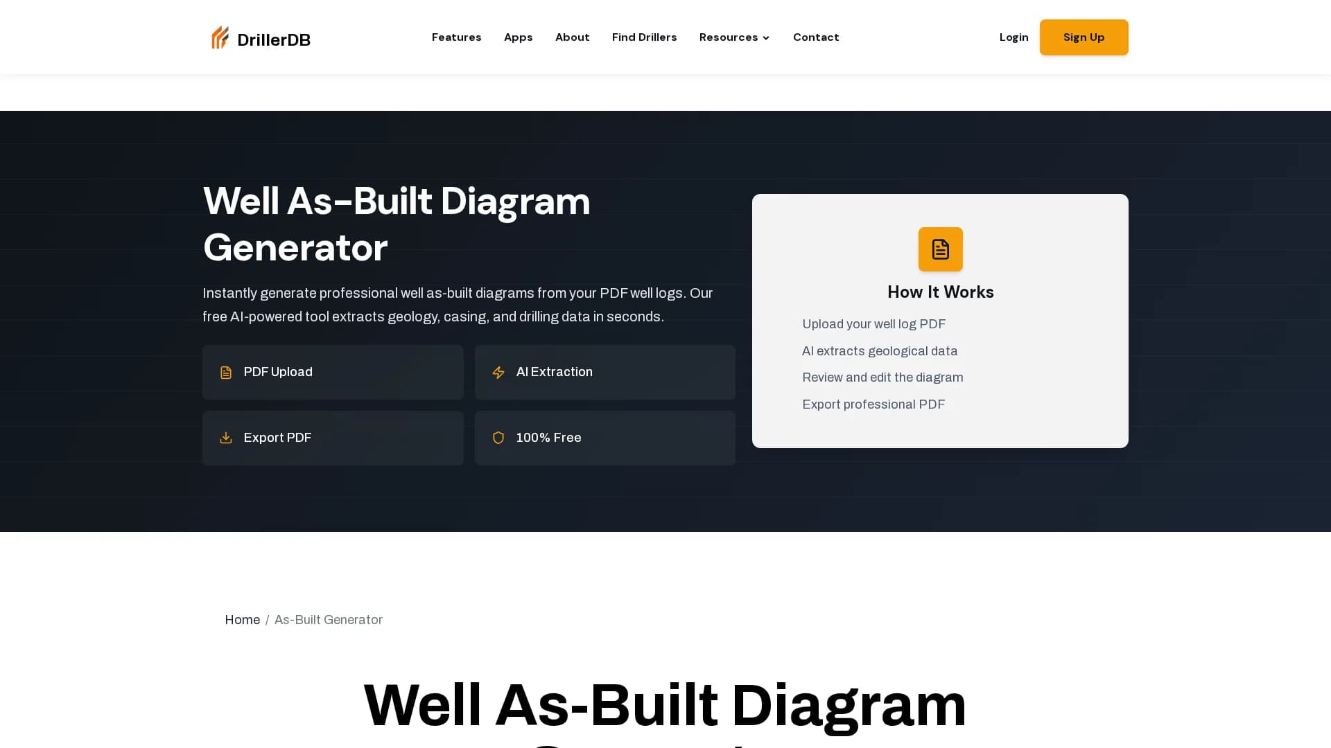drillerdb-well-as-built-diagram-generator homepage