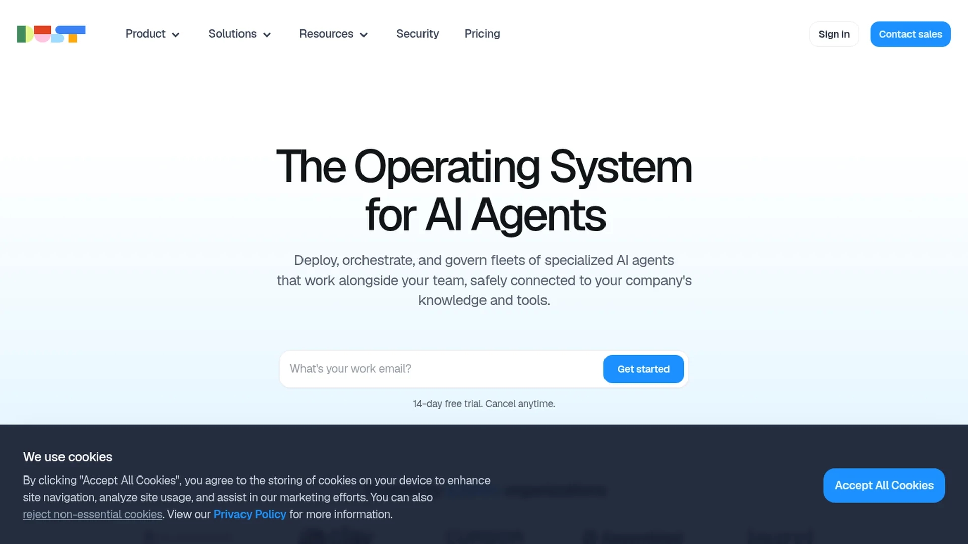 dust homepage