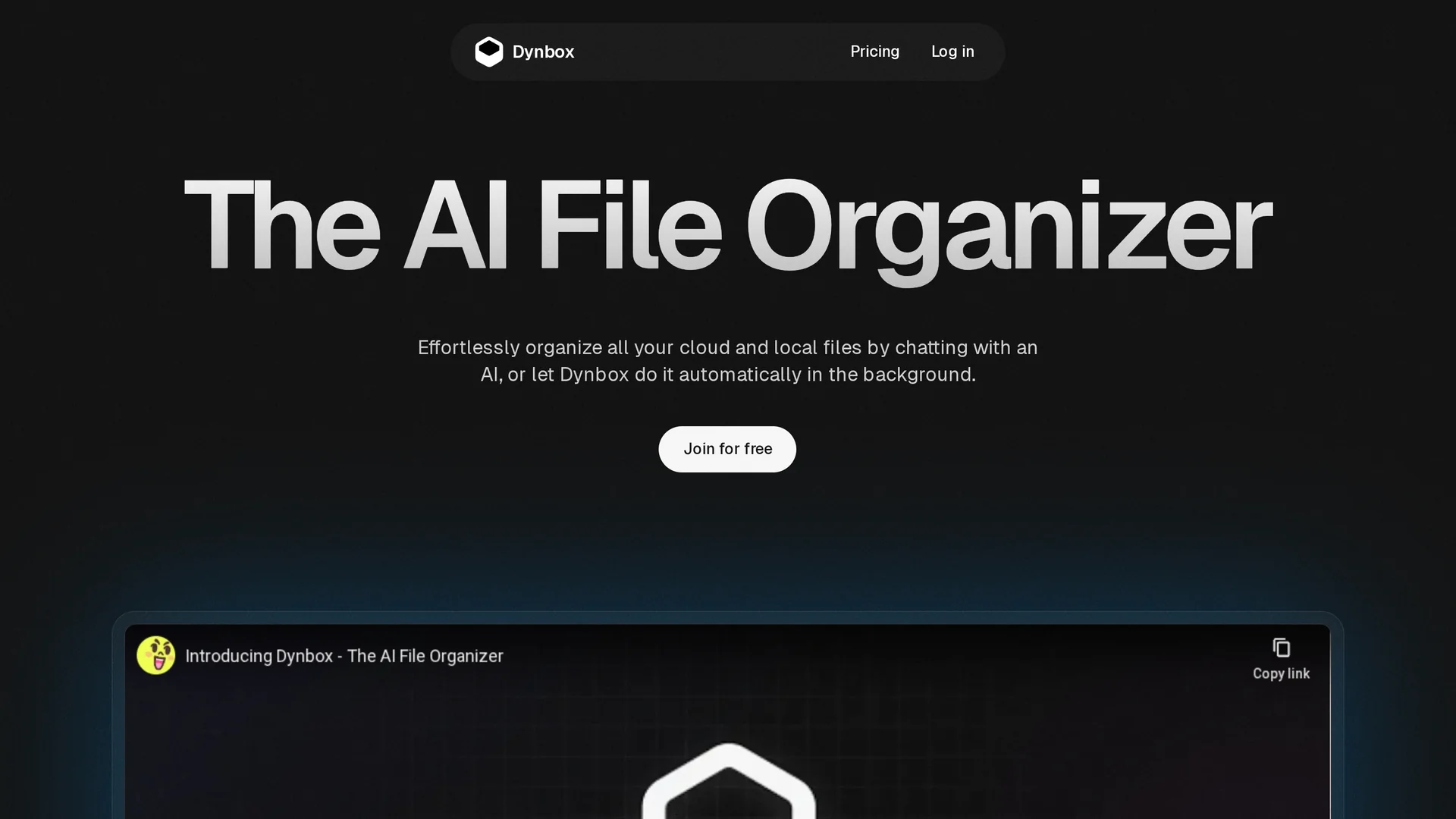 dynbox-app homepage