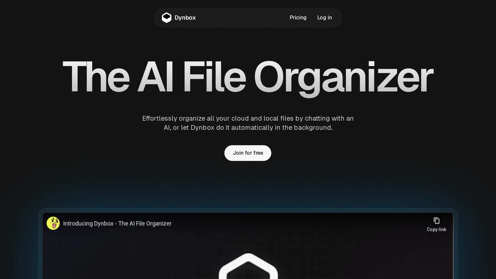 dynbox-app homepage