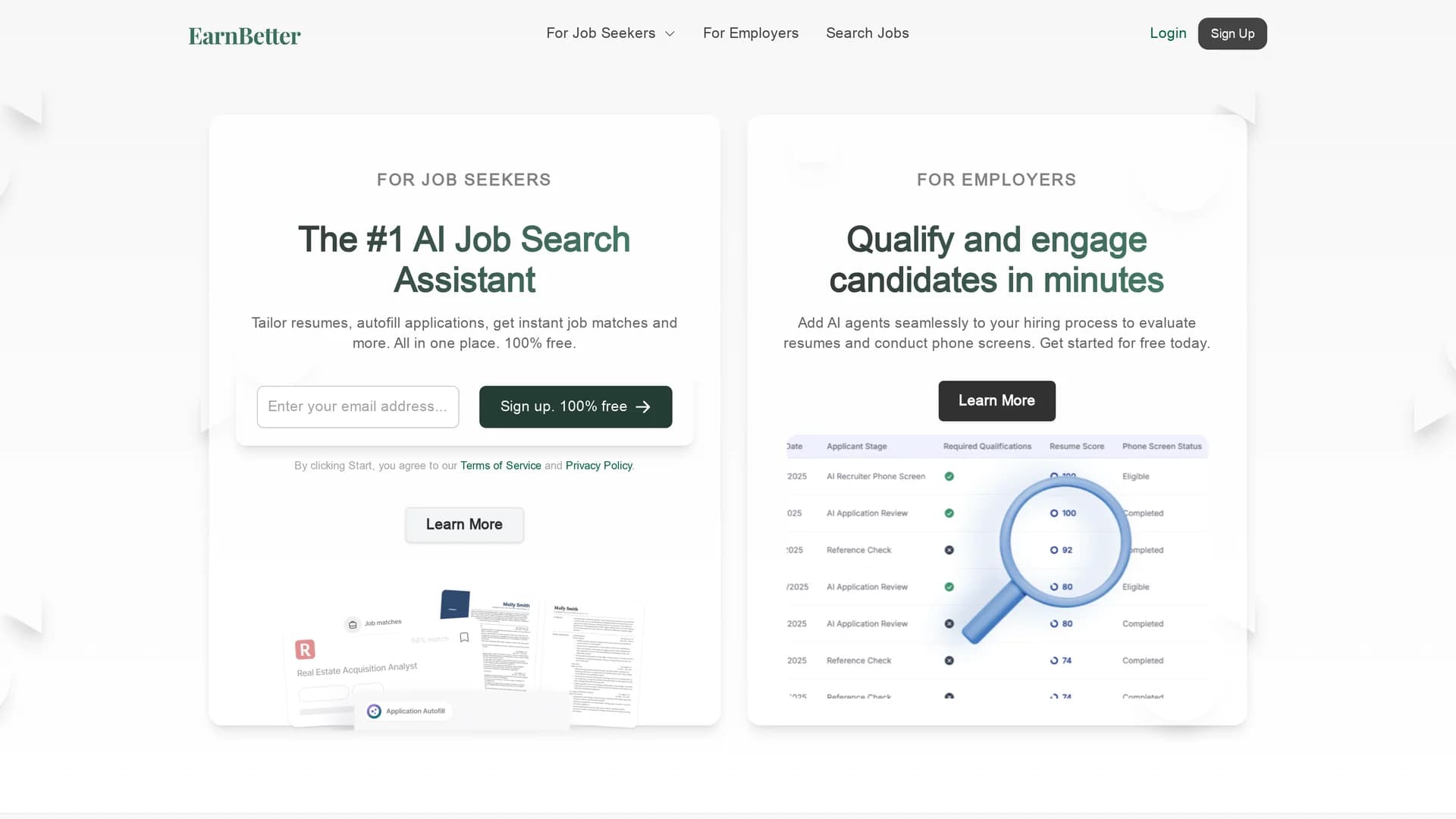 earnbetter homepage