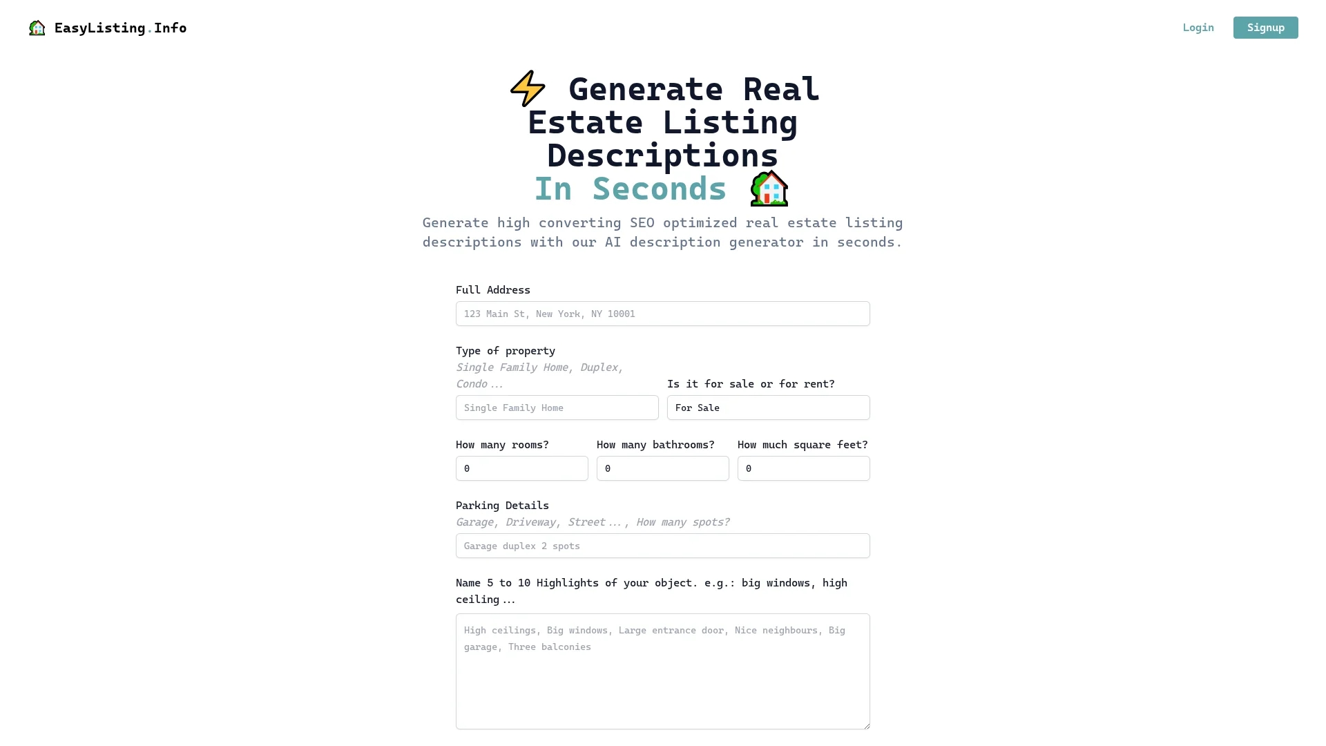 easylisting-info homepage