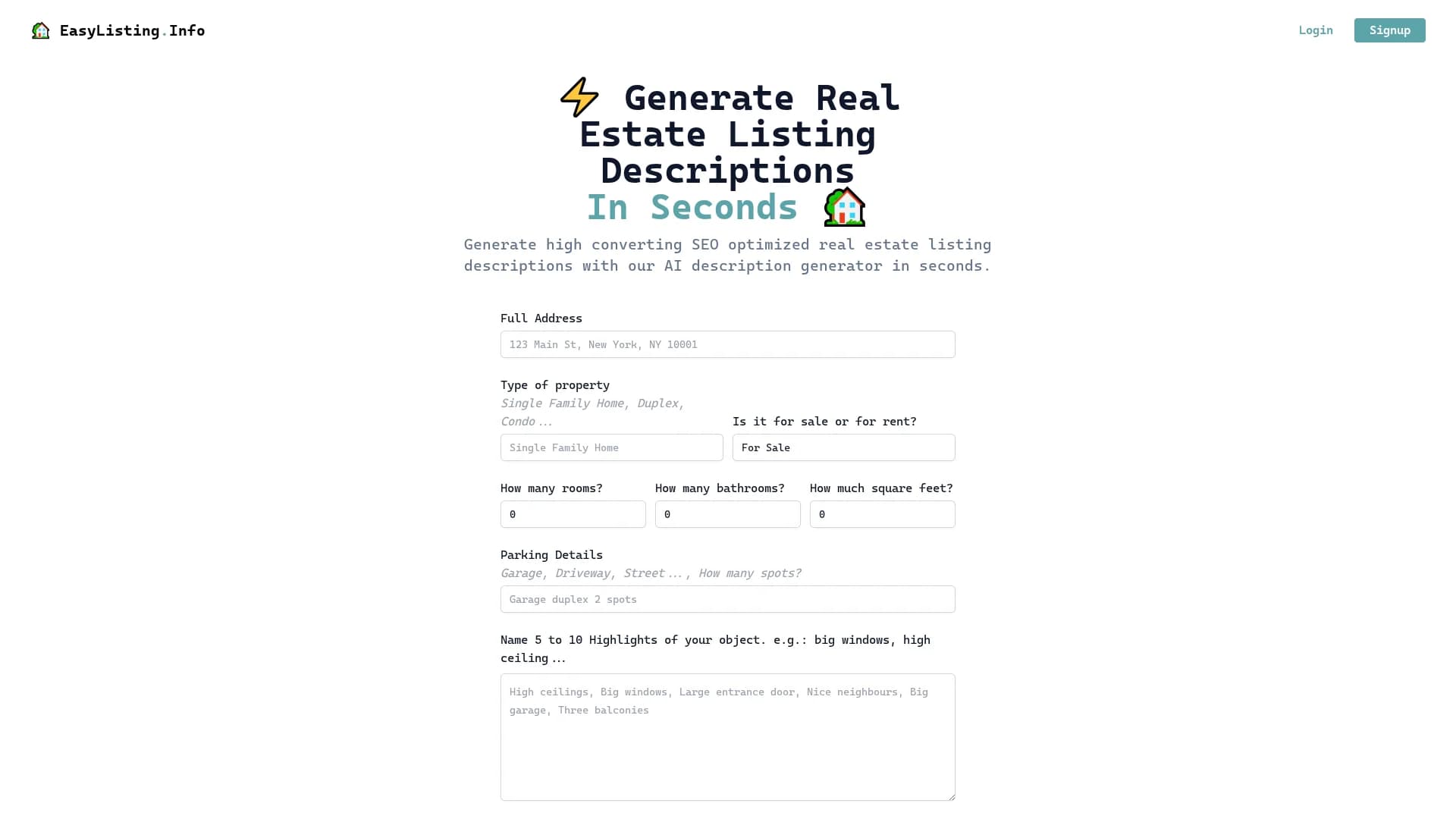 easylisting-info homepage