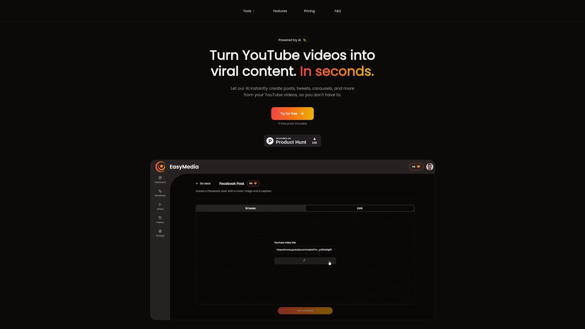 easymedia homepage